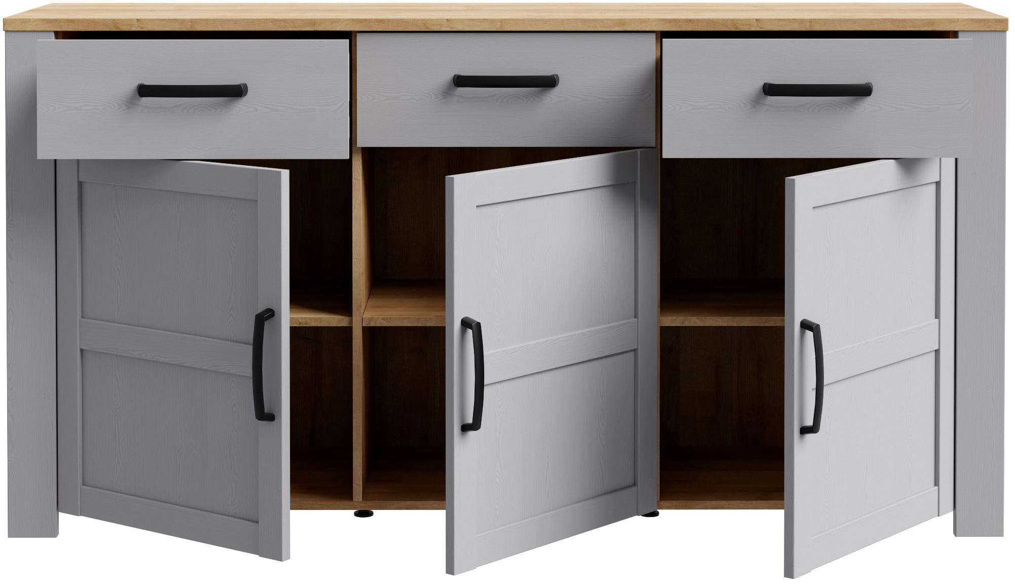 FORTE Sideboard »Bohol«, Breite 166 cm