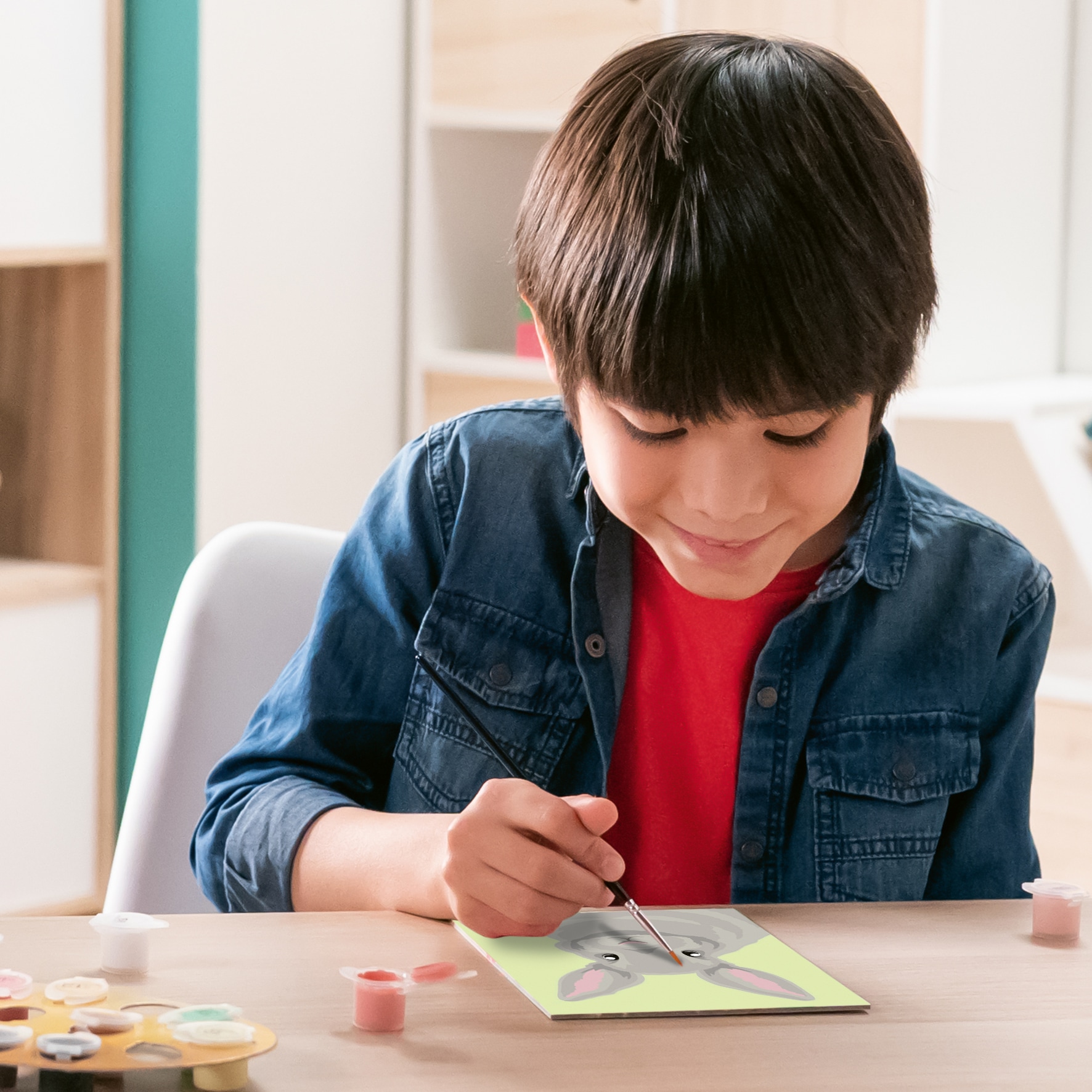 Ravensburger Malen nach Zahlen »CreArt, Niedliches Kaninchen«, Made in Europe