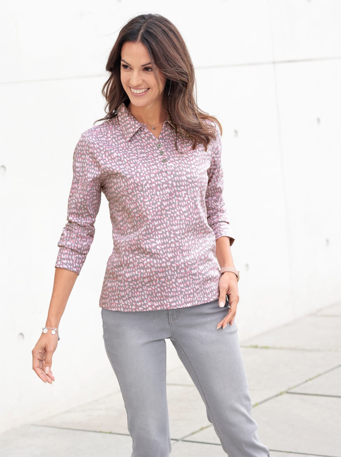Inspirationen Poloshirt "Shirt" 1 Stk. tlg. günstig online kaufen
