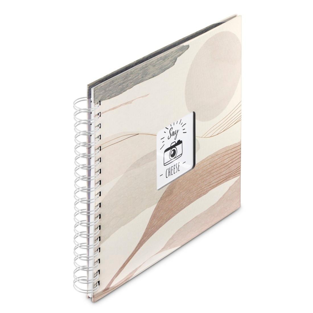 Hama Fotoalbum »Spiralalbum für 100 Fotos im Format 10x15 cm, Fotoalbum, Bilderbuch« Zum Selber Einkleben, mit weißen Seiten, Selbstgestalten