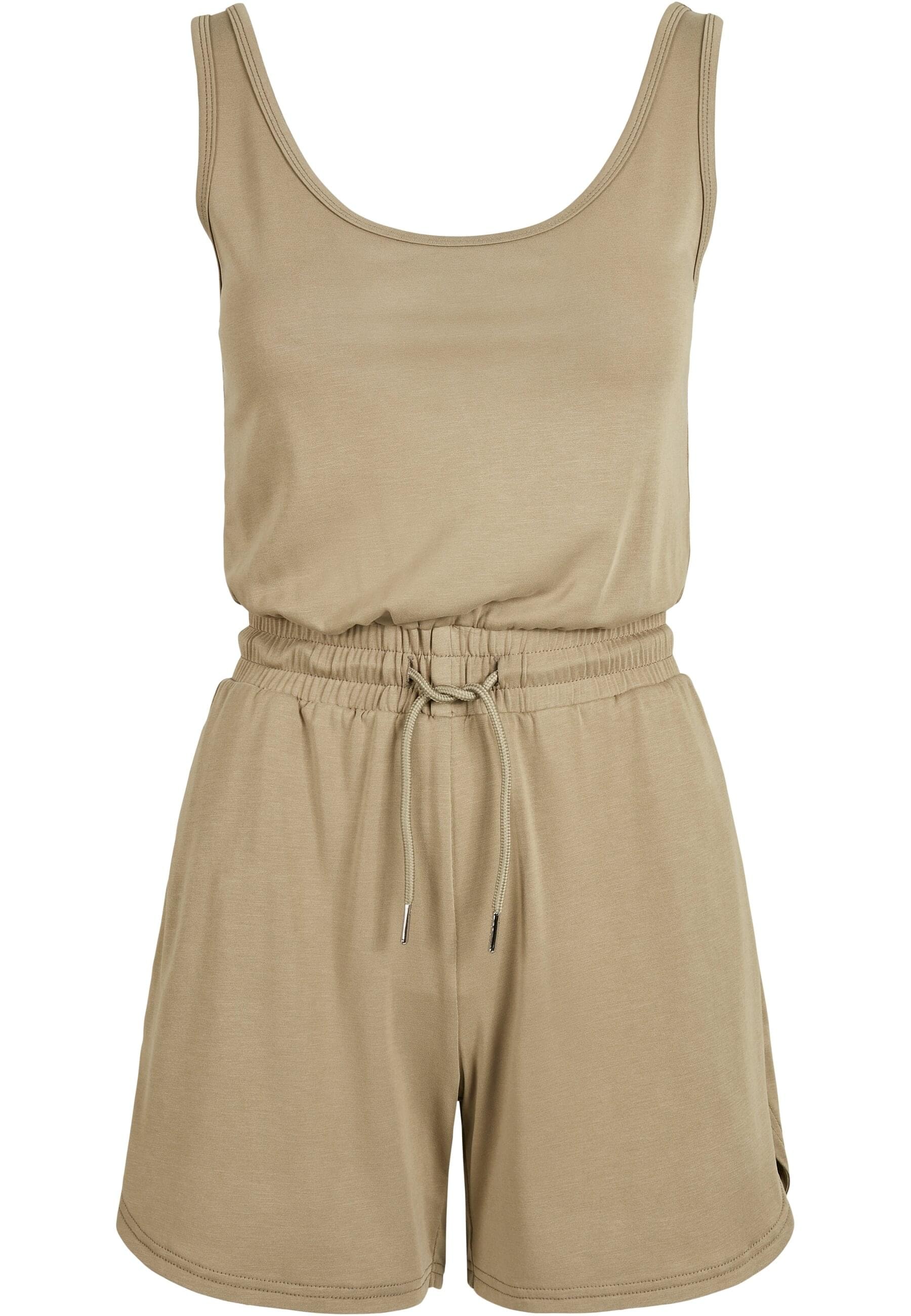 URBAN CLASSICS Jumpsuit "Urban Classics Damen Ladies Short Sleeveless Modal Jumpsuit", (1 tlg.)