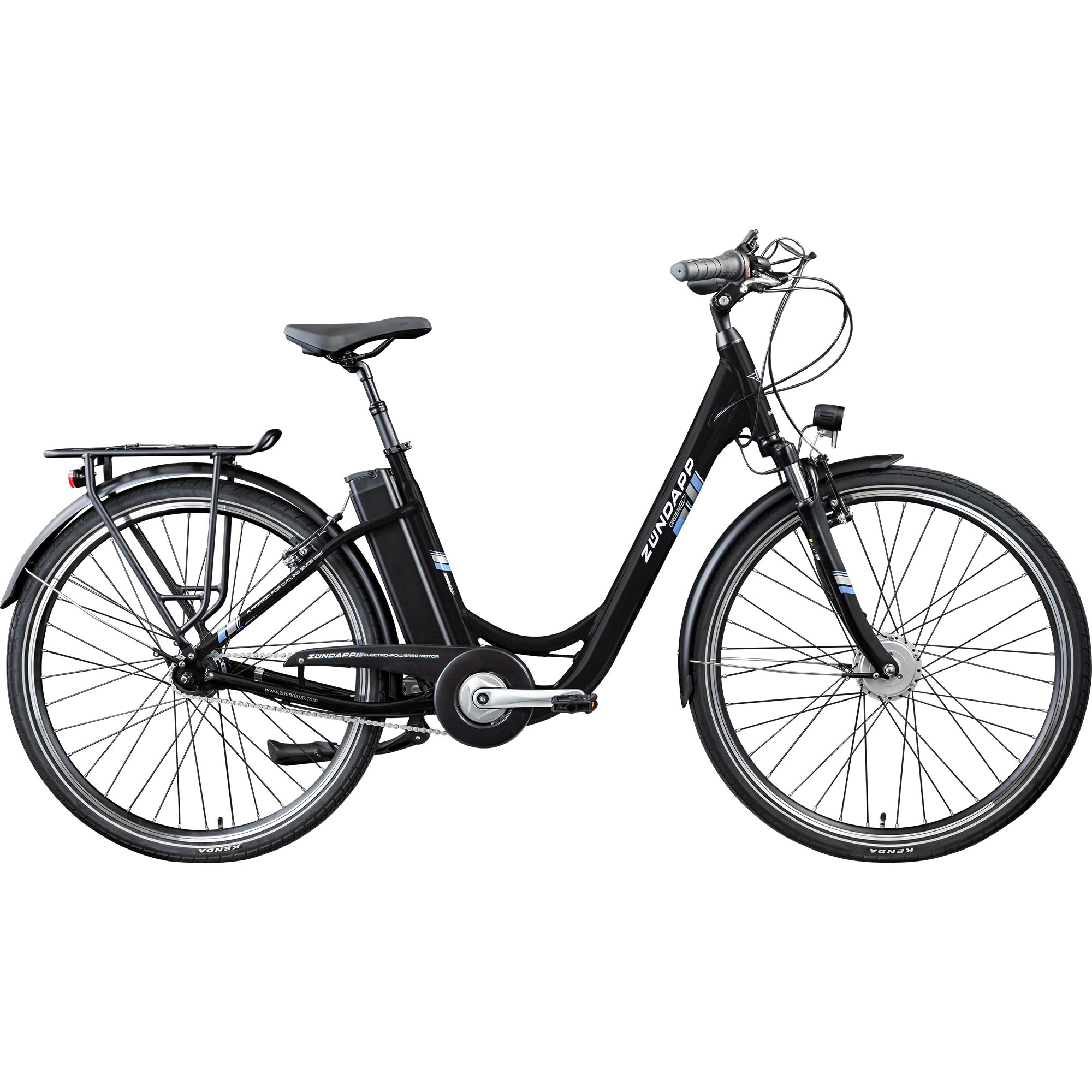 Zündapp "Green 3.7" 7 Gang Nabenschaltung Frontmotor 250 W Pedelec, Elektrofahrrad für Damen u. Herren