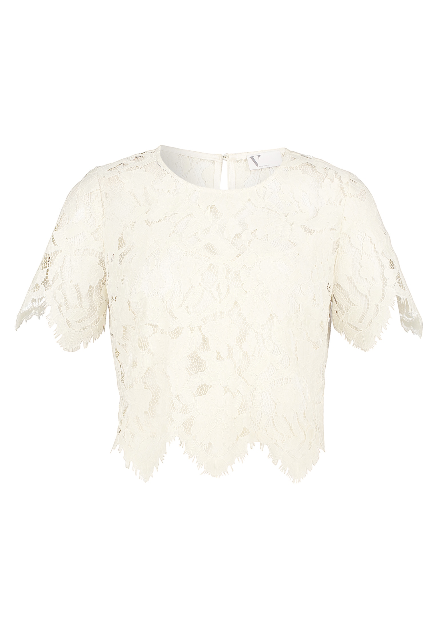 Vera Mont Spitzenbluse »Damen kurzarm«
