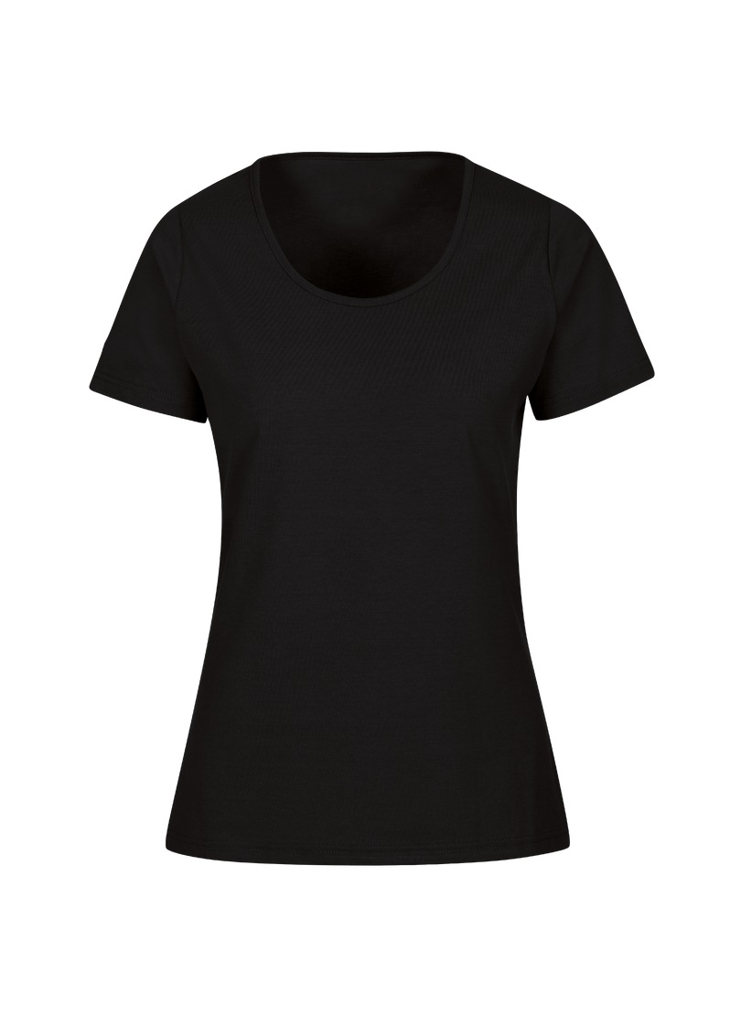 Trigema T-Shirt "TRIGEMA Damen T Shirt aus Biobaumwolle" 1 günstig online kaufen