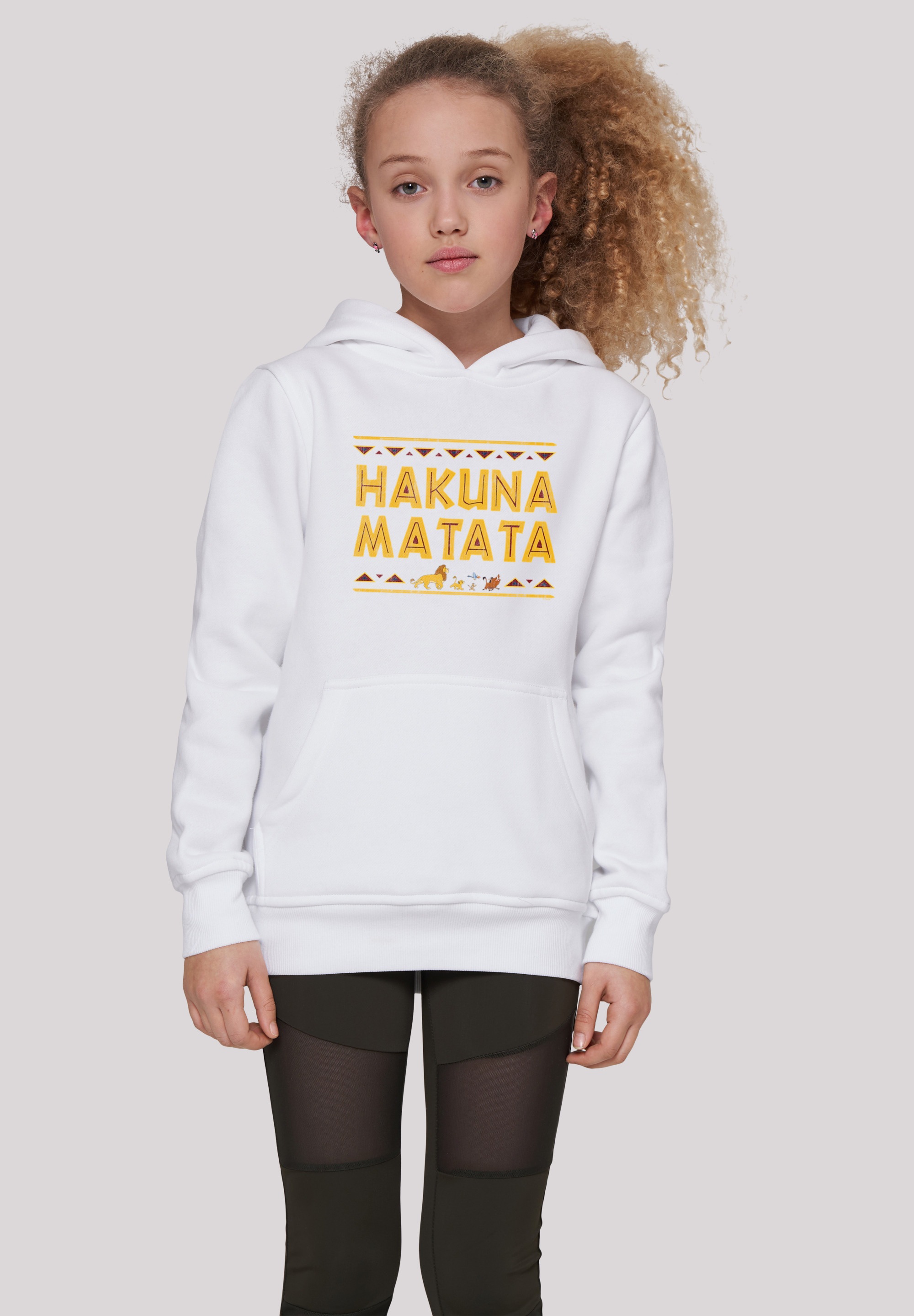 der bestellen Löwen F4NT4STIC Merch,Jungen,Mädchen,Bedruckt Unisex Sweatshirt König Matata«, Kinder,Premium »Disney Hakuna BAUR |