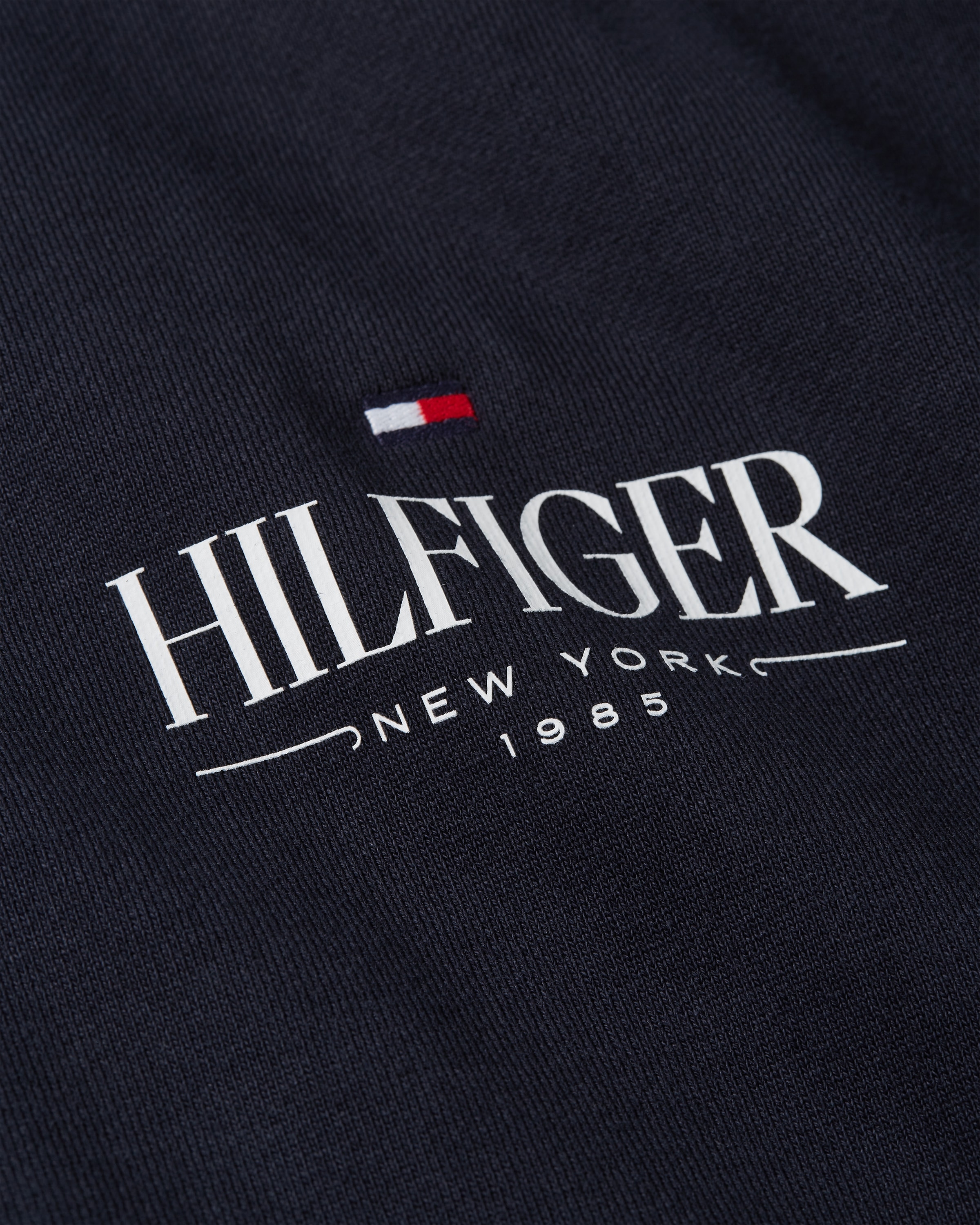 Tommy Hilfiger Kapuzensweatjacke »HILFIGER STACKED HOODED ZIP TH«