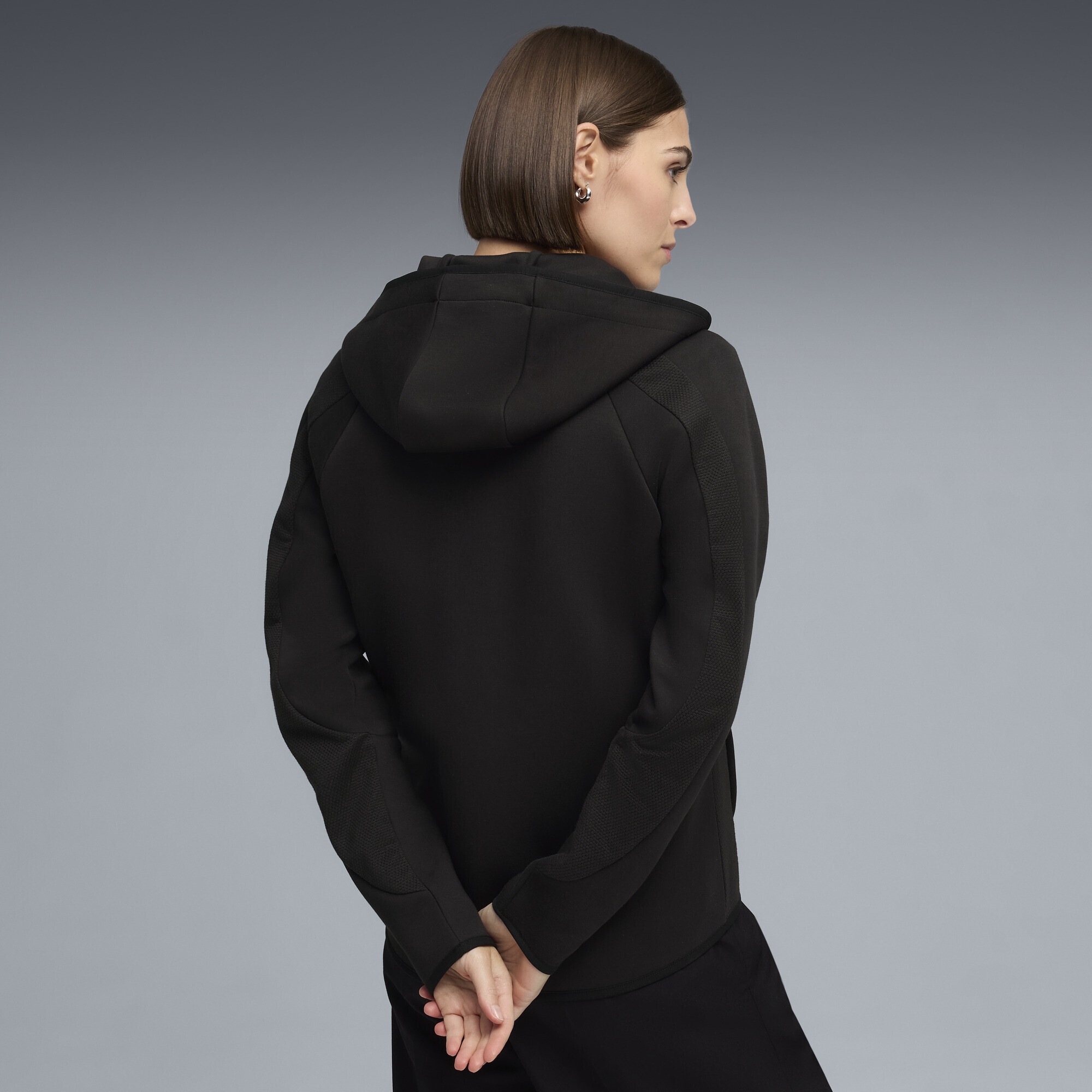 Puma EvoStripe Hoodie Black S 2
