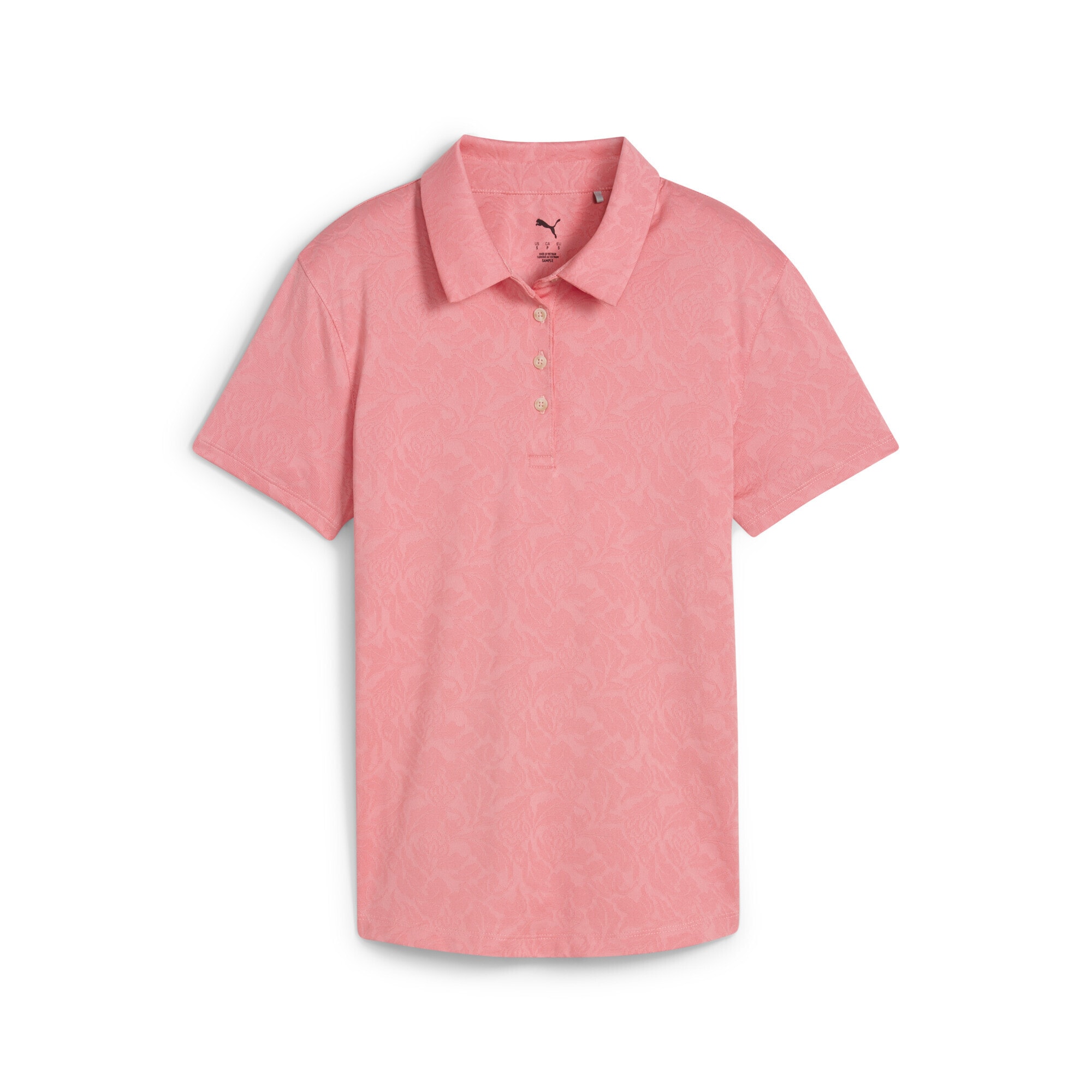 PUMA Poloshirt "MATTR Lianas Kurzärmeliges Jacquard-Polo Damen" günstig online kaufen