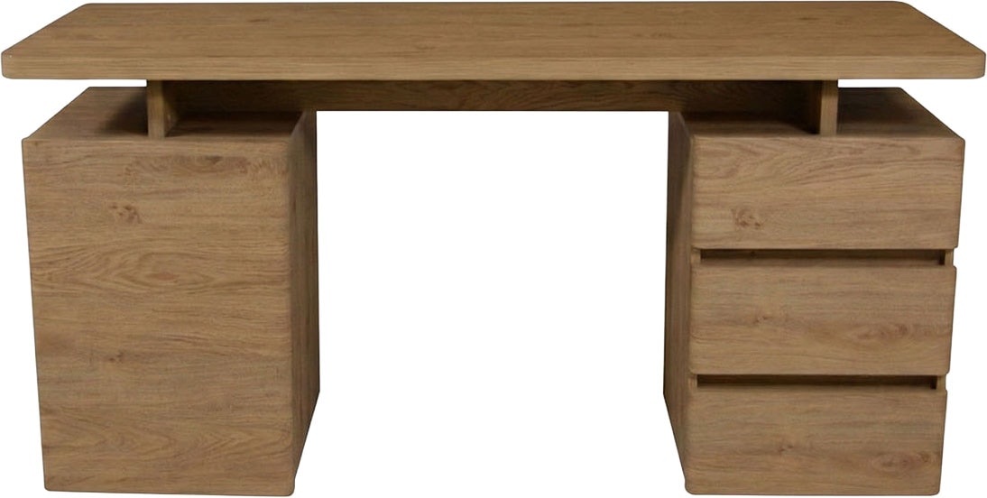 Jahnke Schreibtisch "CU-LIBRE C 250" wechselseitig montierbar, viel Stauraum, Breite 150 cm