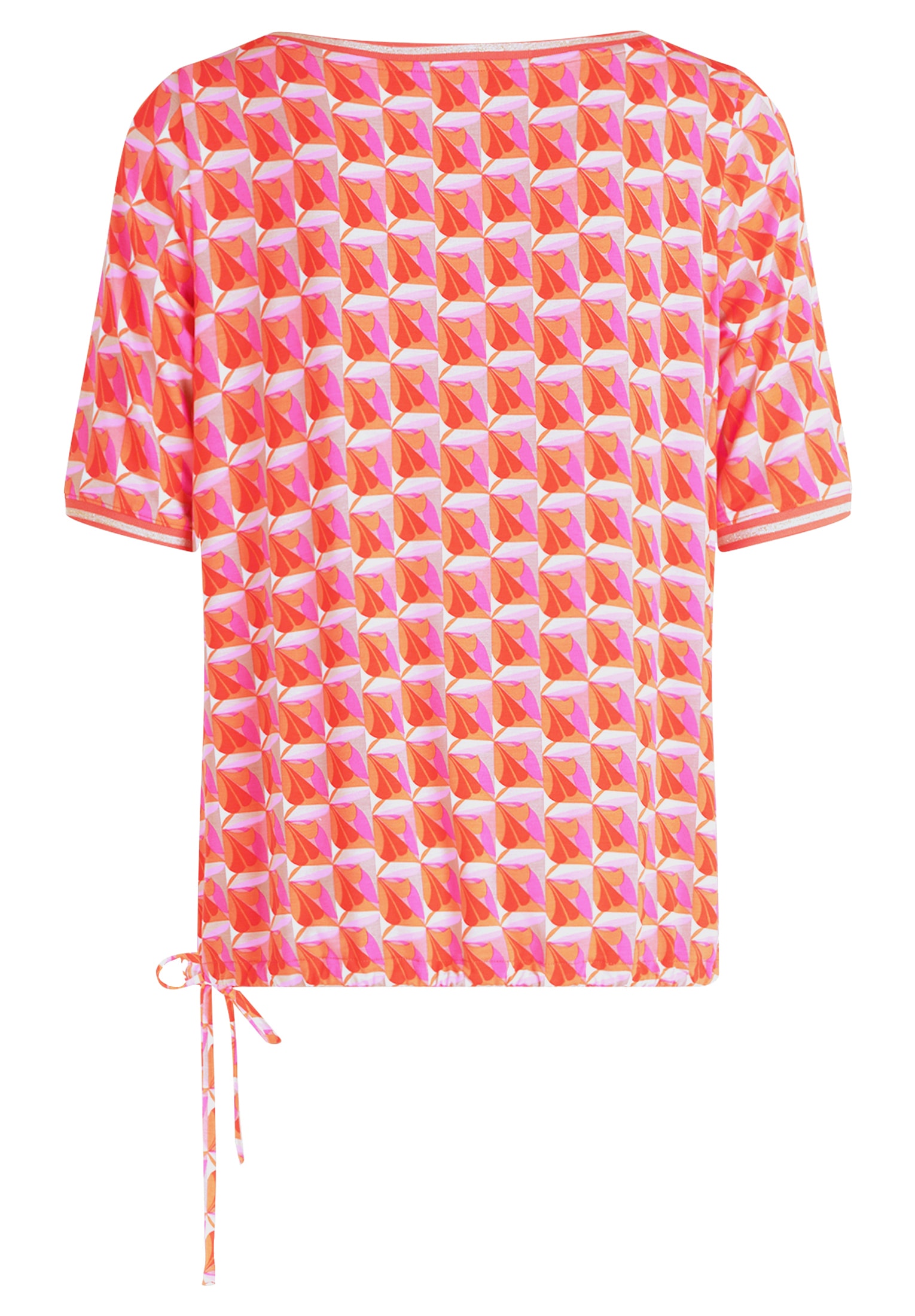 Betty Barclay Kurzarmshirt »Betty Barclay Casual-Shirt mit Tunnelzug«, (1 tlg.), Rippbündchen