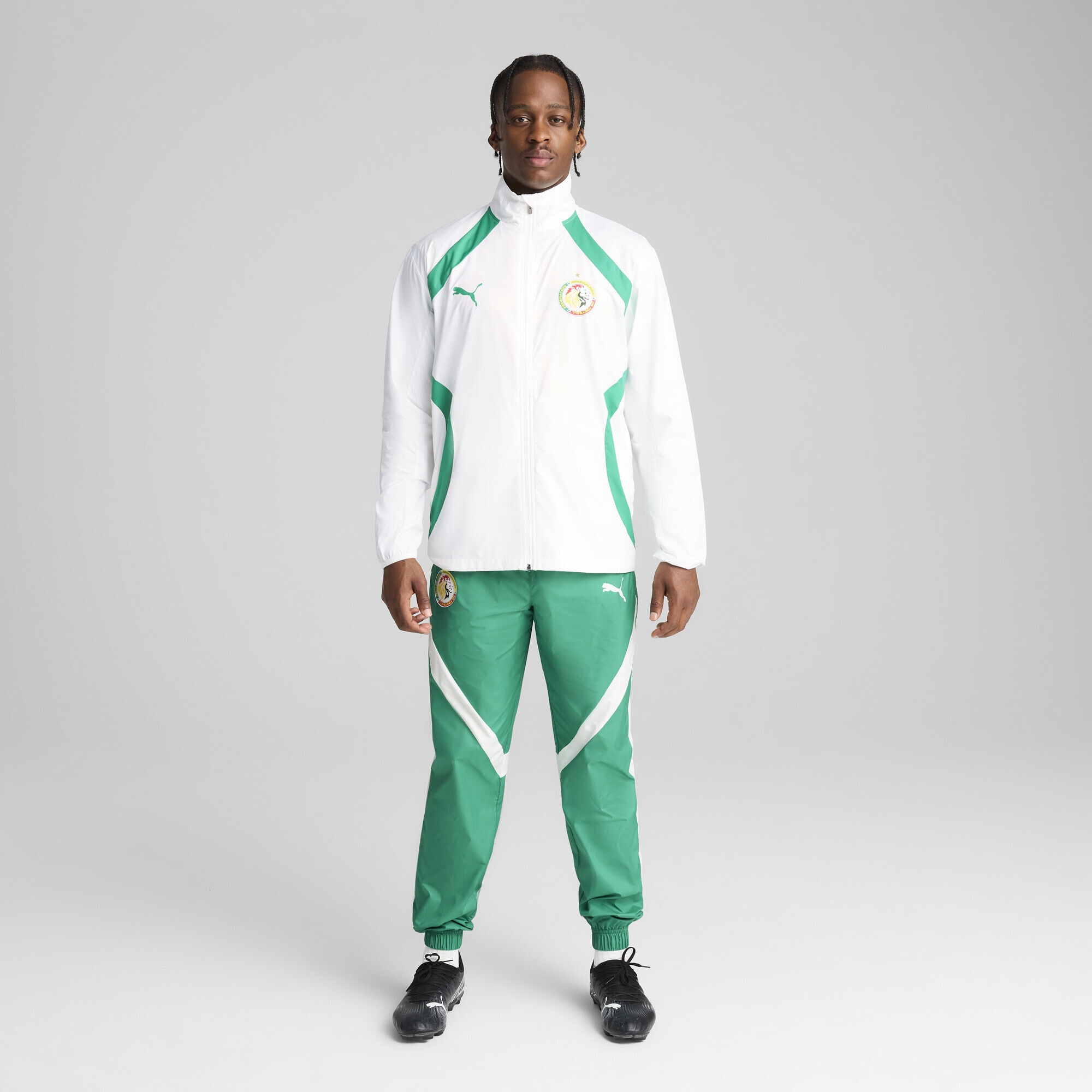 PUMA Trainingsjacke »Senegal 2025 Pre-match Gewebte Jacke Herren«