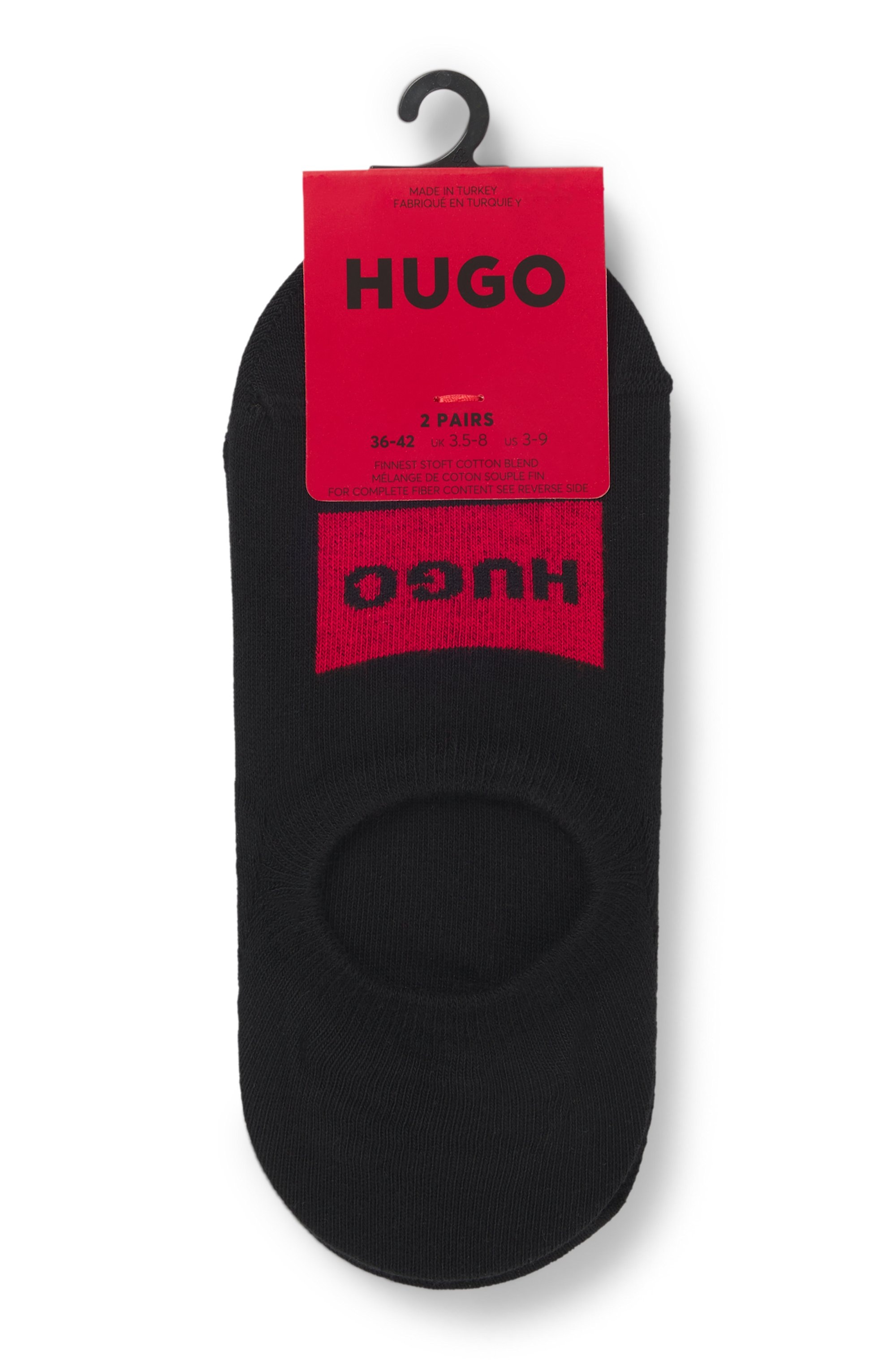 HUGO Underwear Freizeitsocken »2P LOW CUT LABEL CC W«, (2 Paar)