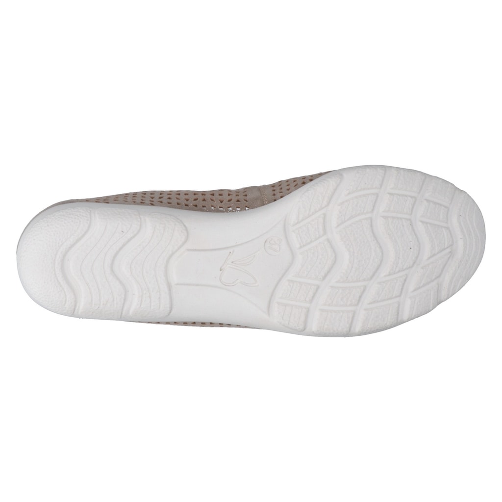 Caprice Ballerina, Slipper, Sommerschuh, Schlupfschuh mit Perforation