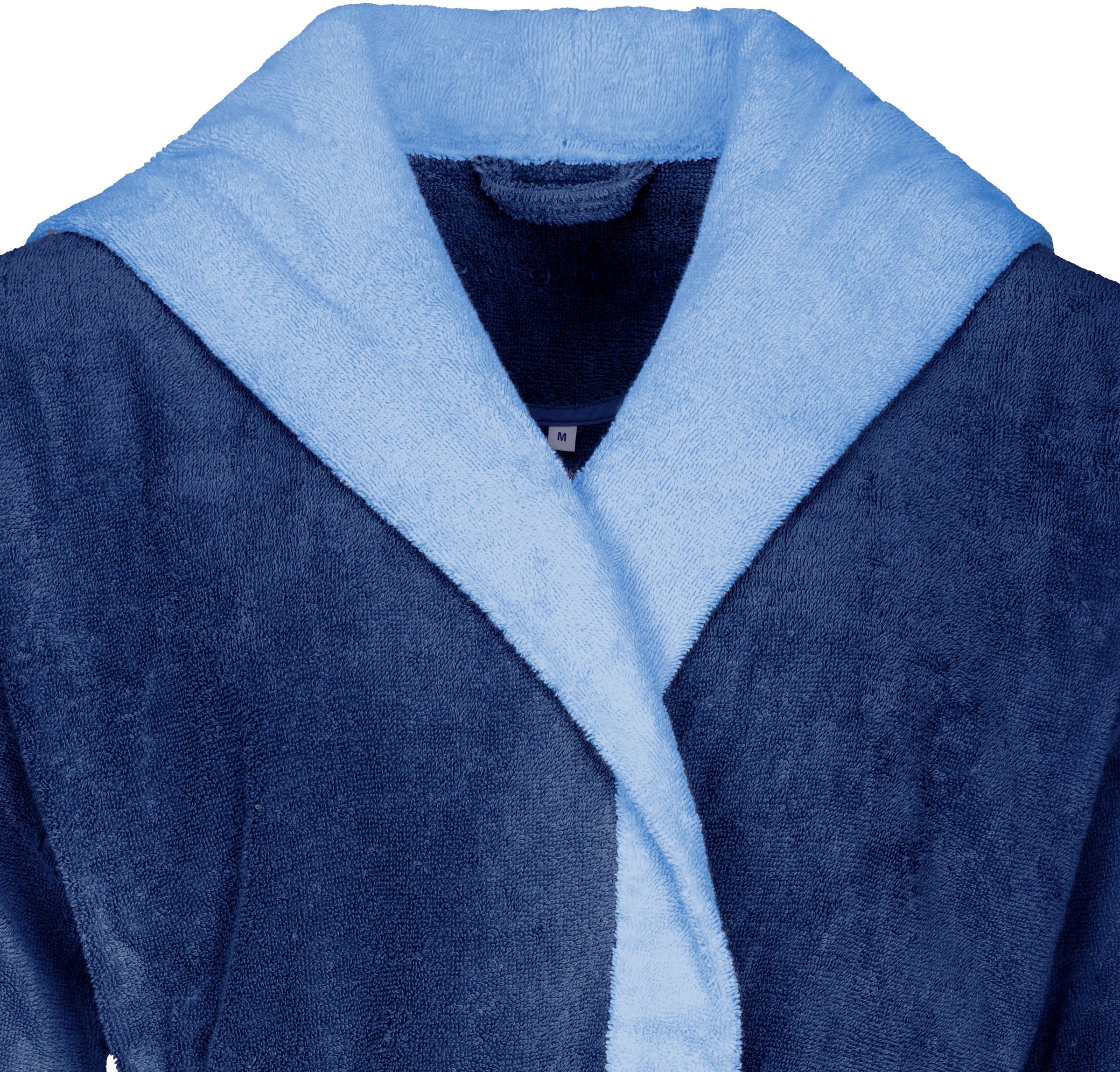 bugatti Herrenbademantel »Stefano, ideal für Sauna & Spa, Hotelbademantel, Morgenmantel« 1 Stk. tlg., mit Kapuze, reine Baumwolle