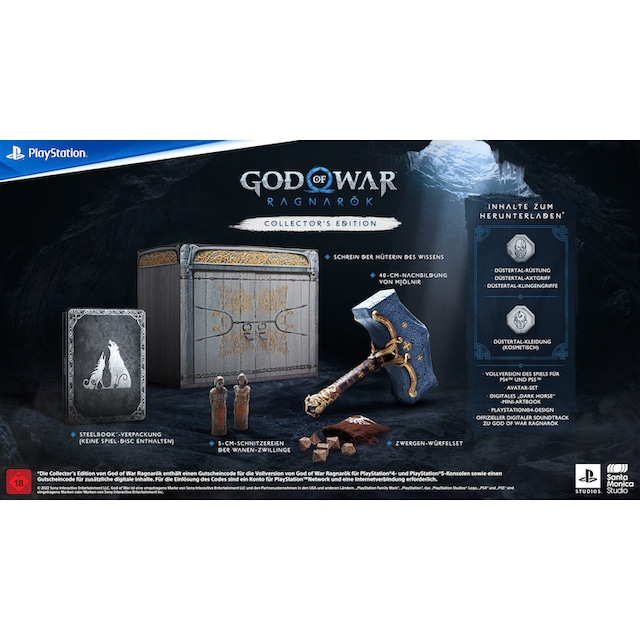 PlayStation 5 Spielesoftware »God of War Ragnarök Collector´s Edition«,  PlayStation 4-PlayStation 5 | BAUR