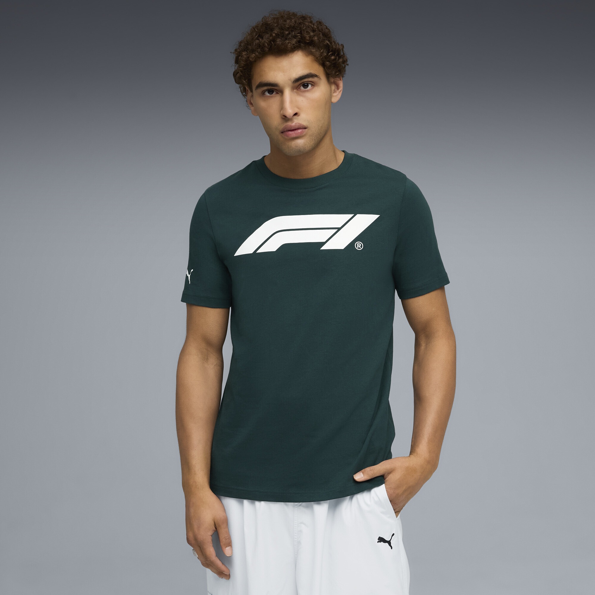 PUMA T-Shirt "F1 Essentials Logo T-Shirt Herren" günstig online kaufen