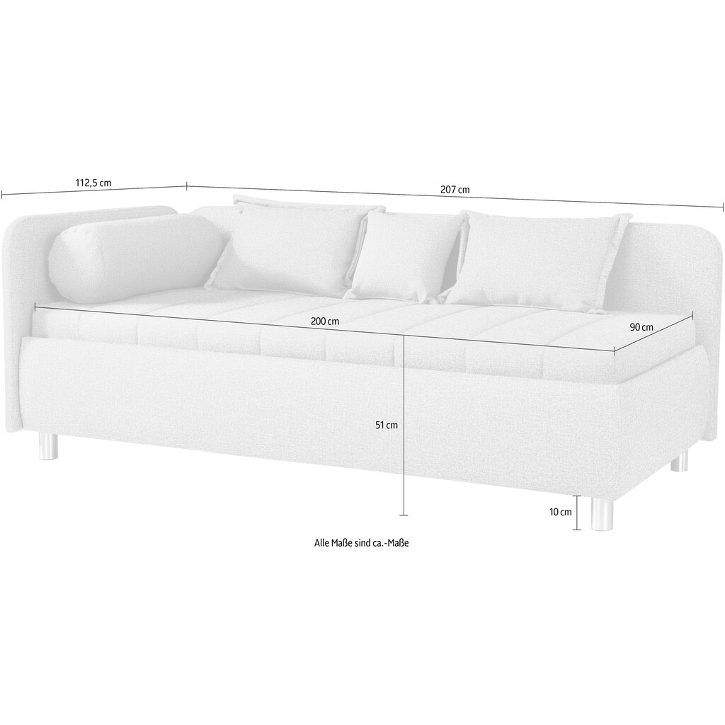 ADA trendline Schlafsofa »Kiana«