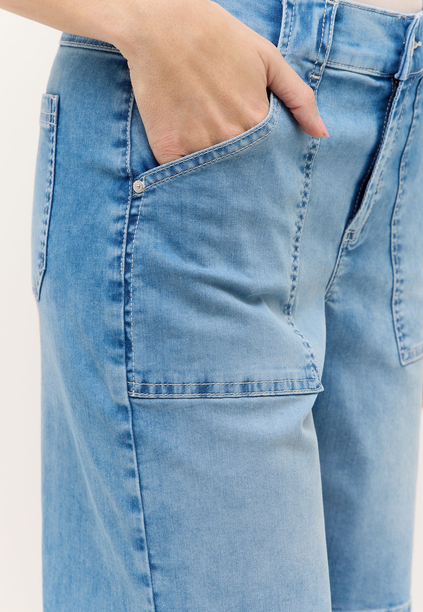 ANGELS Jeansshorts »LIA URBAN« im Five-Pocket Style