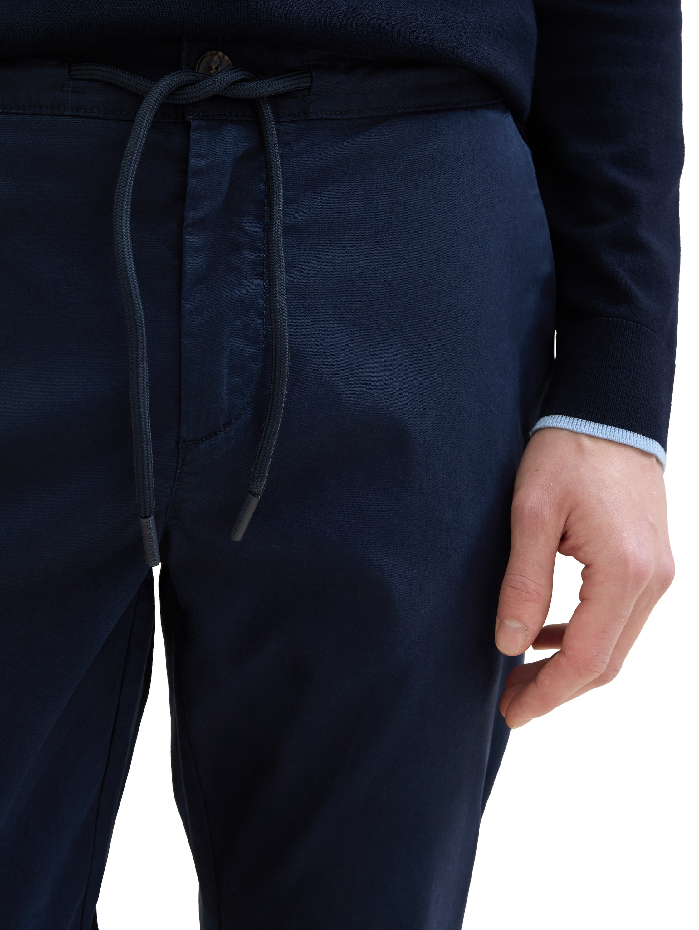 TOM TAILOR Chinohose, mit Tech Material