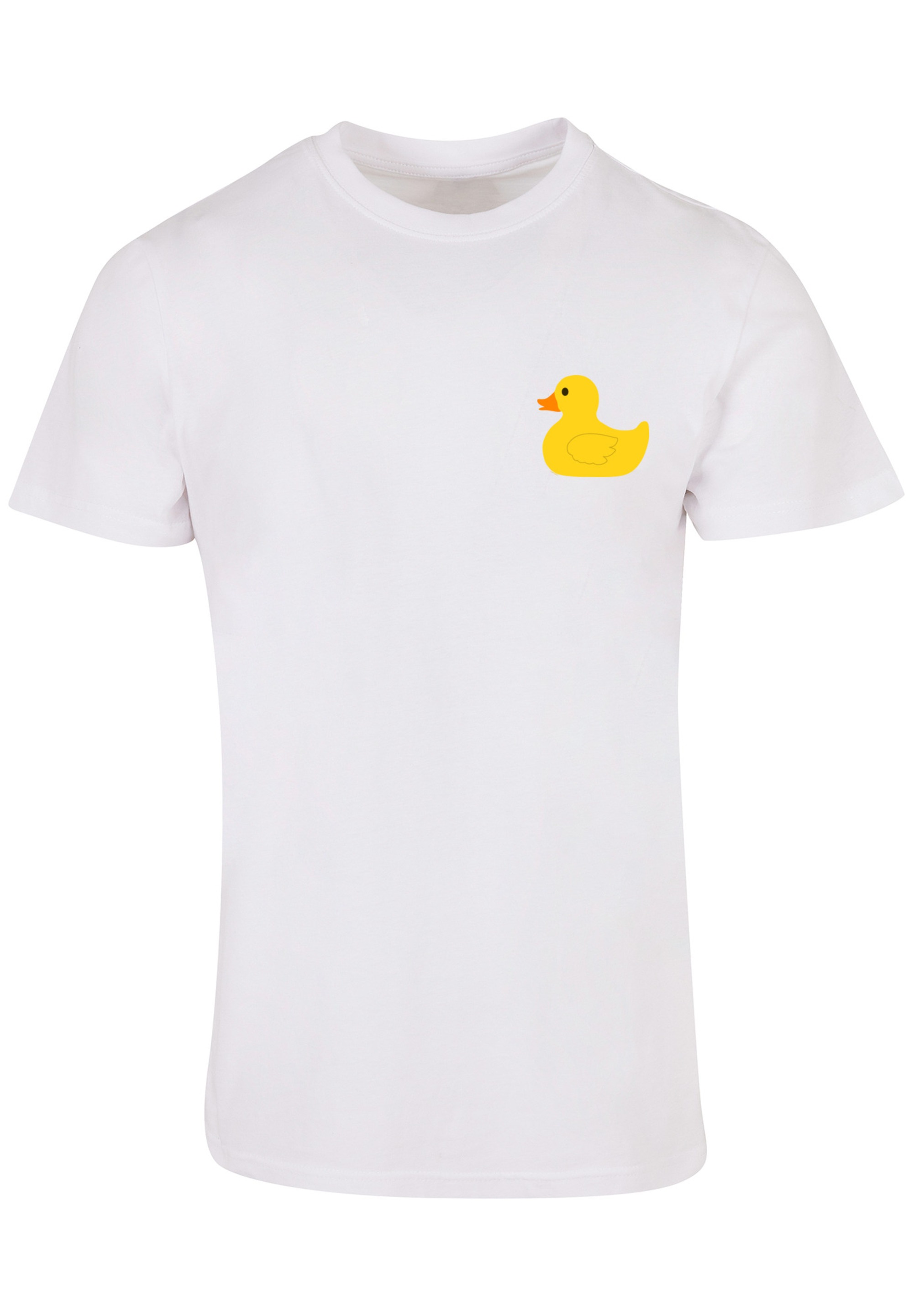 F4NT4STIC T-Shirt »Yellow Rubber Duck TEE UNISEX«, Print