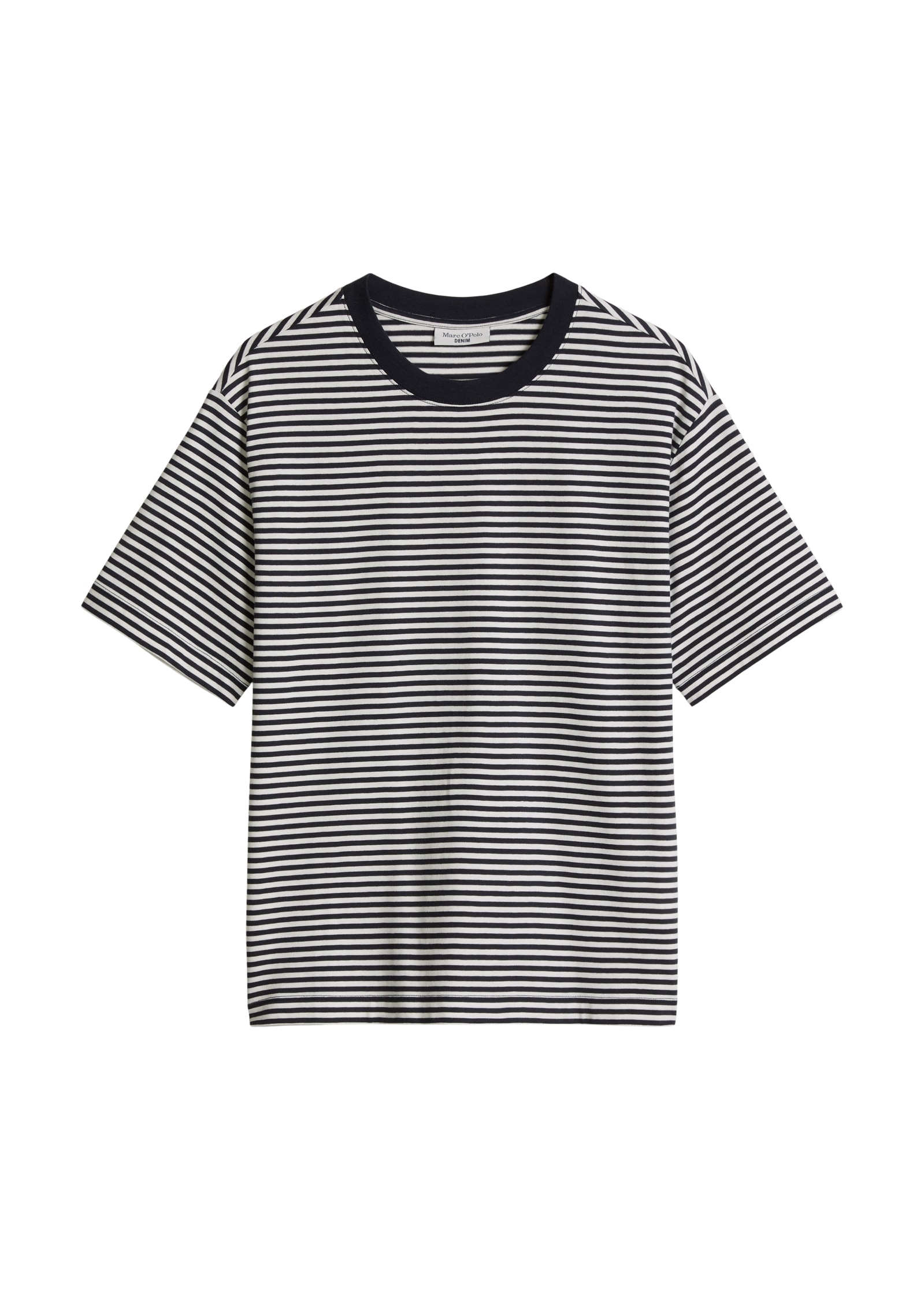 Marc O'Polo DENIM T-Shirt Streifen-T-Shirt regular aus Organic Cotton