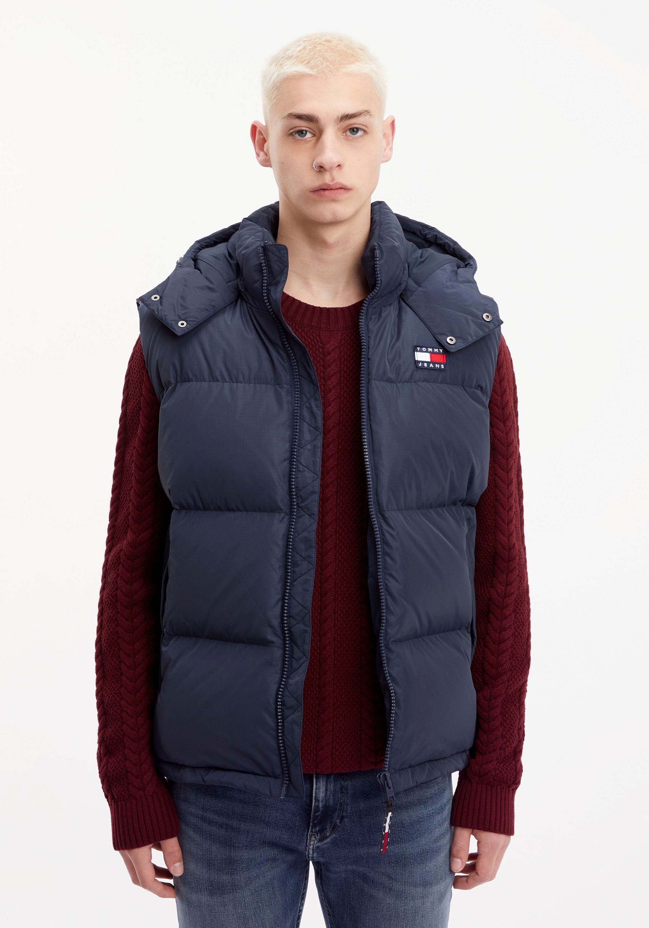 Tommy Jeans Steppweste ▷ »TJM VEST« | kaufen BAUR ALASKA