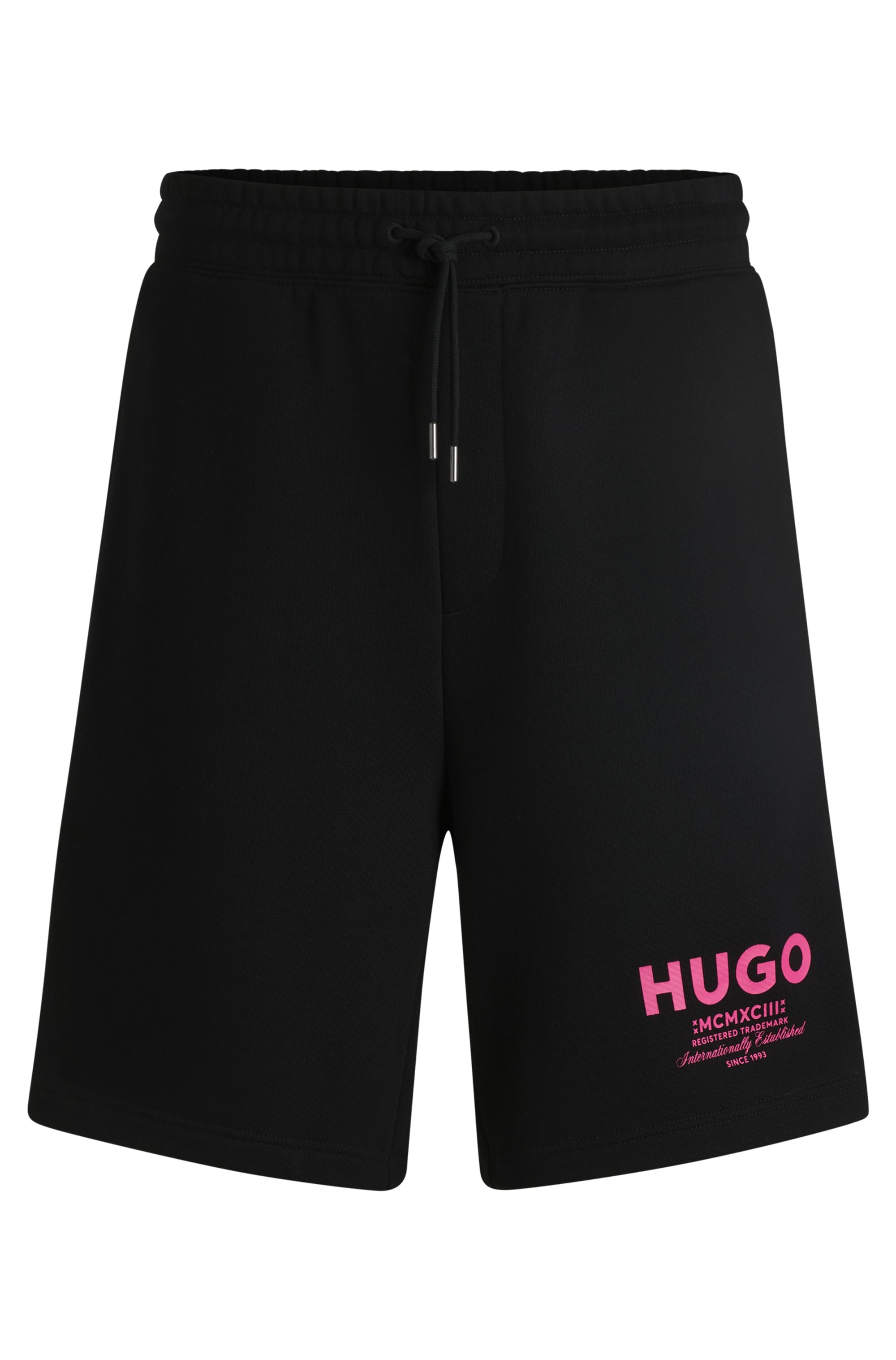 HUGO Blue Sweatshorts »Nomario«, mit großem Druck