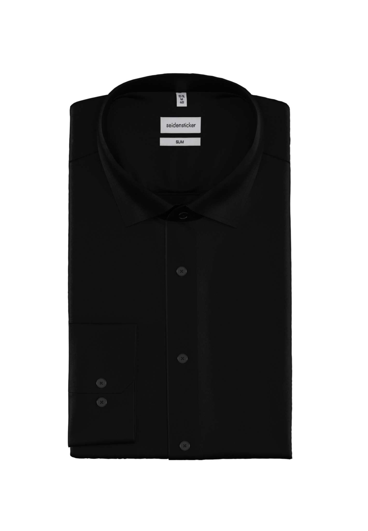 seidensticker Businesshemd »Schwarze Rose«, Shaped Kentkragen Uni
