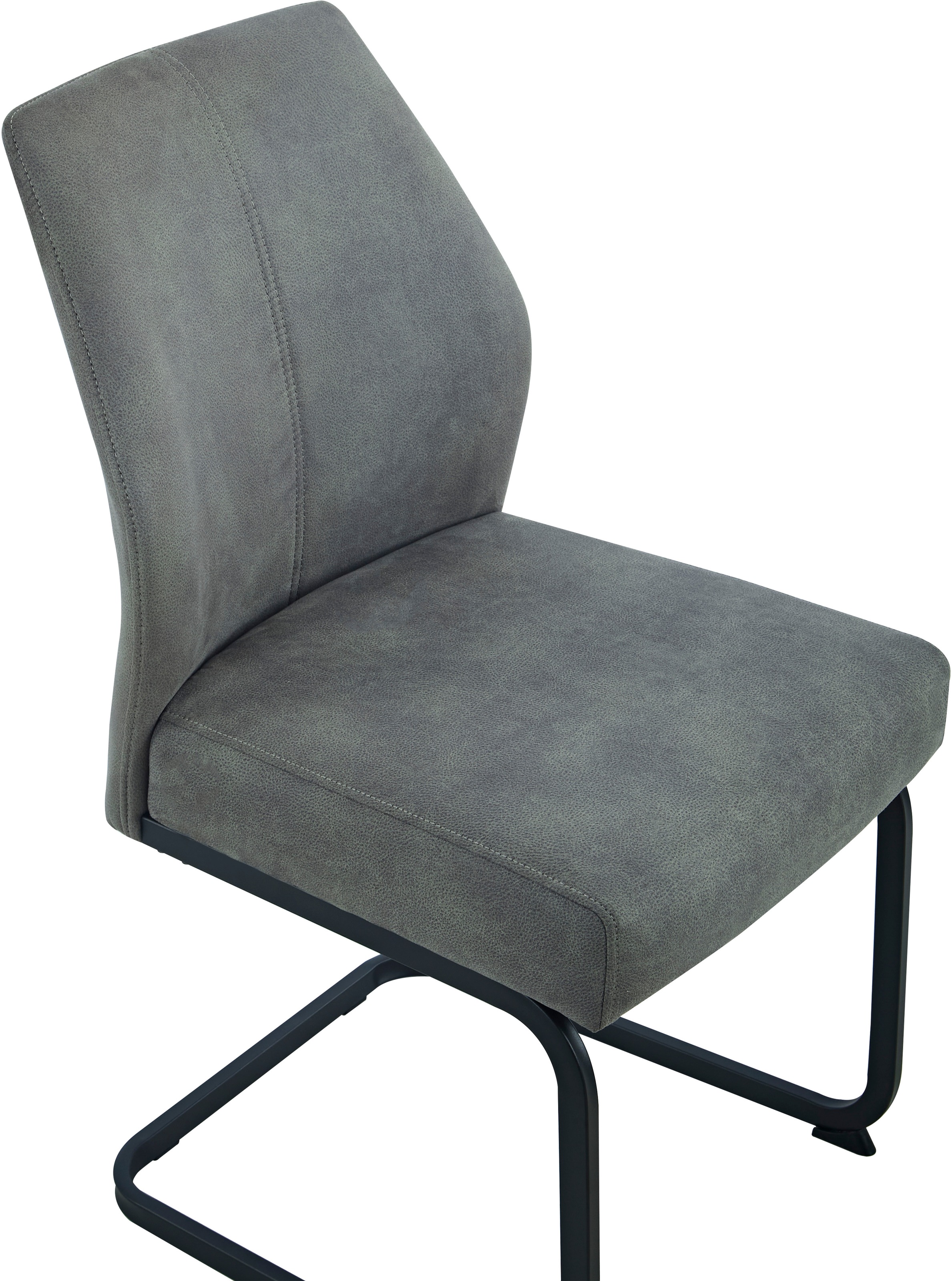 HELA Essgruppe »ISAR« Set, 5 tlg. 5tlg., Marmoroptik (glänzend), Schwingstuhl, Federkorb