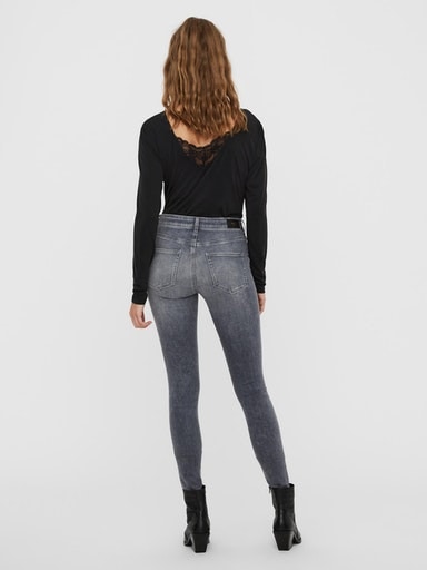 Vero Moda Skinny-fit-Jeans "VMLUX MR SLIM JEANS" günstig online kaufen