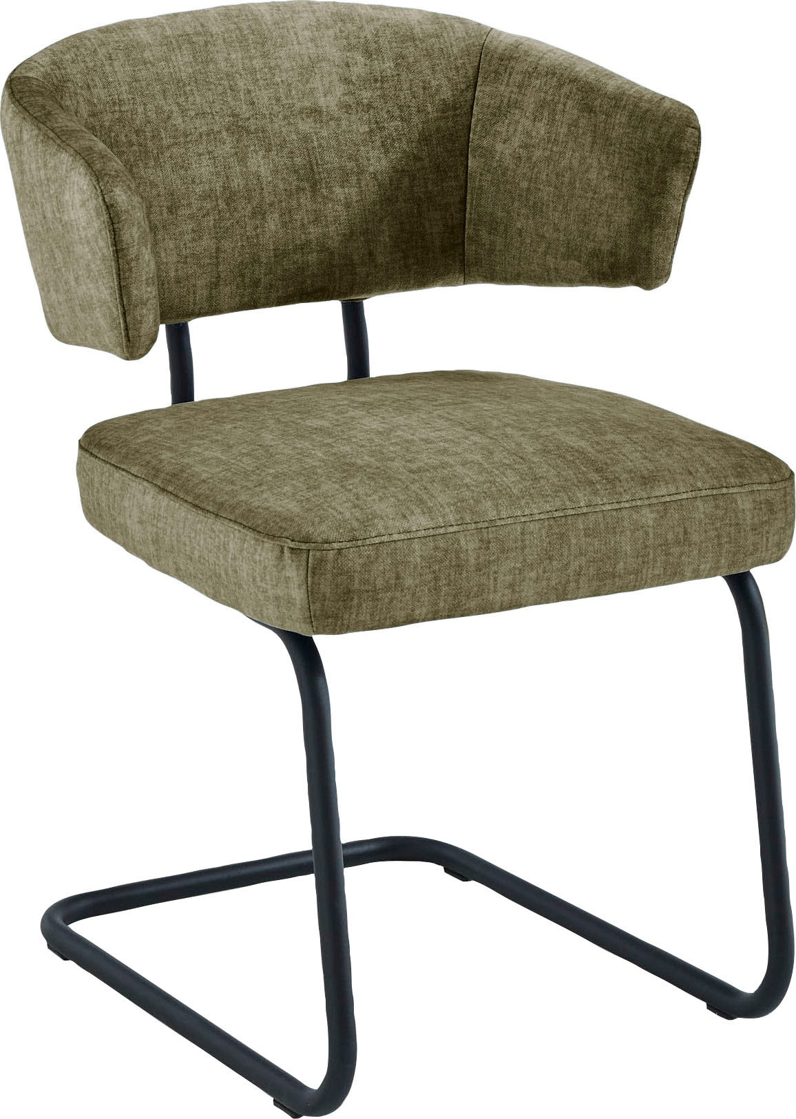 K+W Komfort & Wohnen Freischwinger "Mikkado Tube" () 1 Stk.abgerundeter Rüc günstig online kaufen