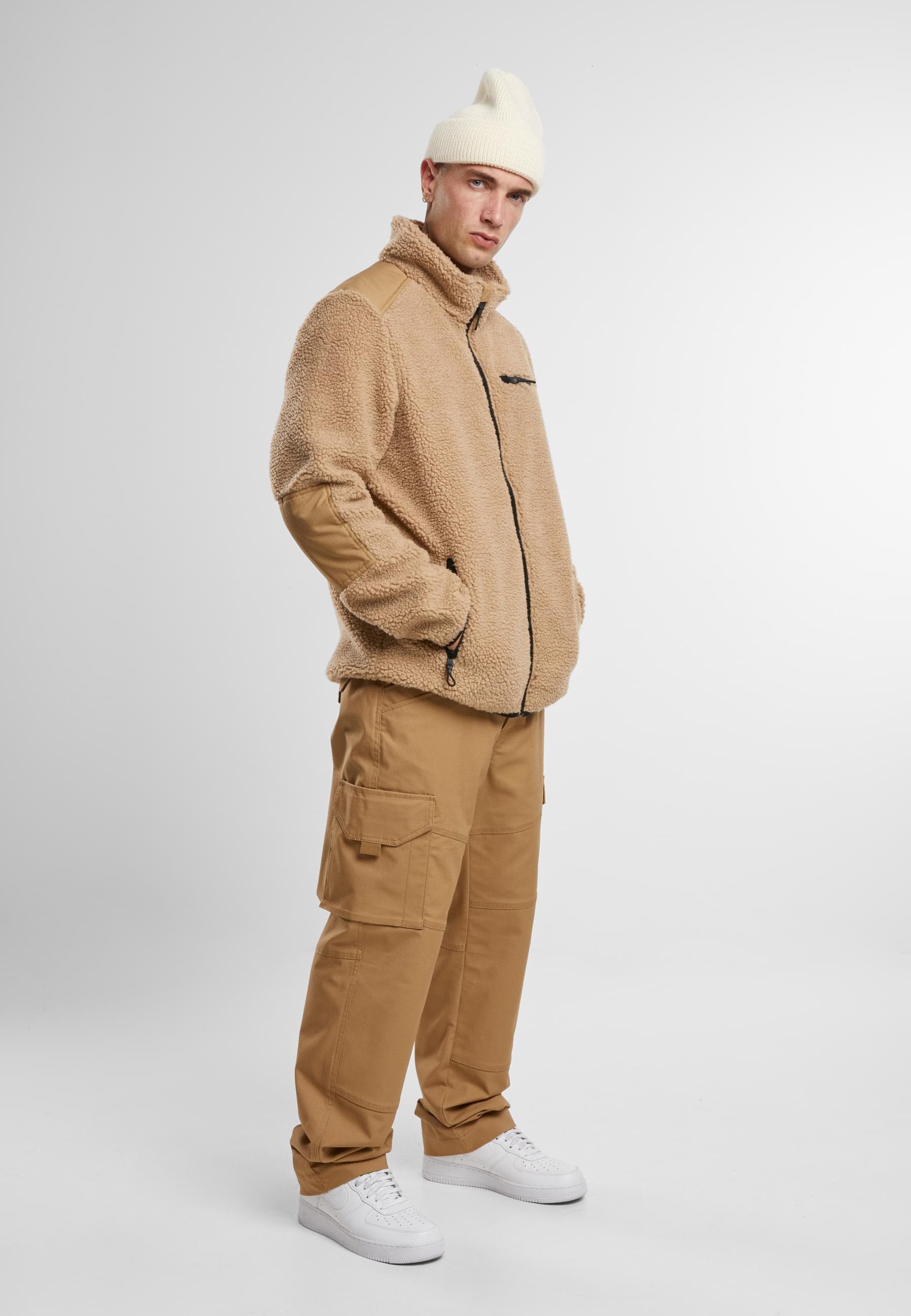 Brandit Allwetterjacke »Brandit Brandit Men Ramble Teddyfleece Jacket«, (1 St.), ohne Kapuze