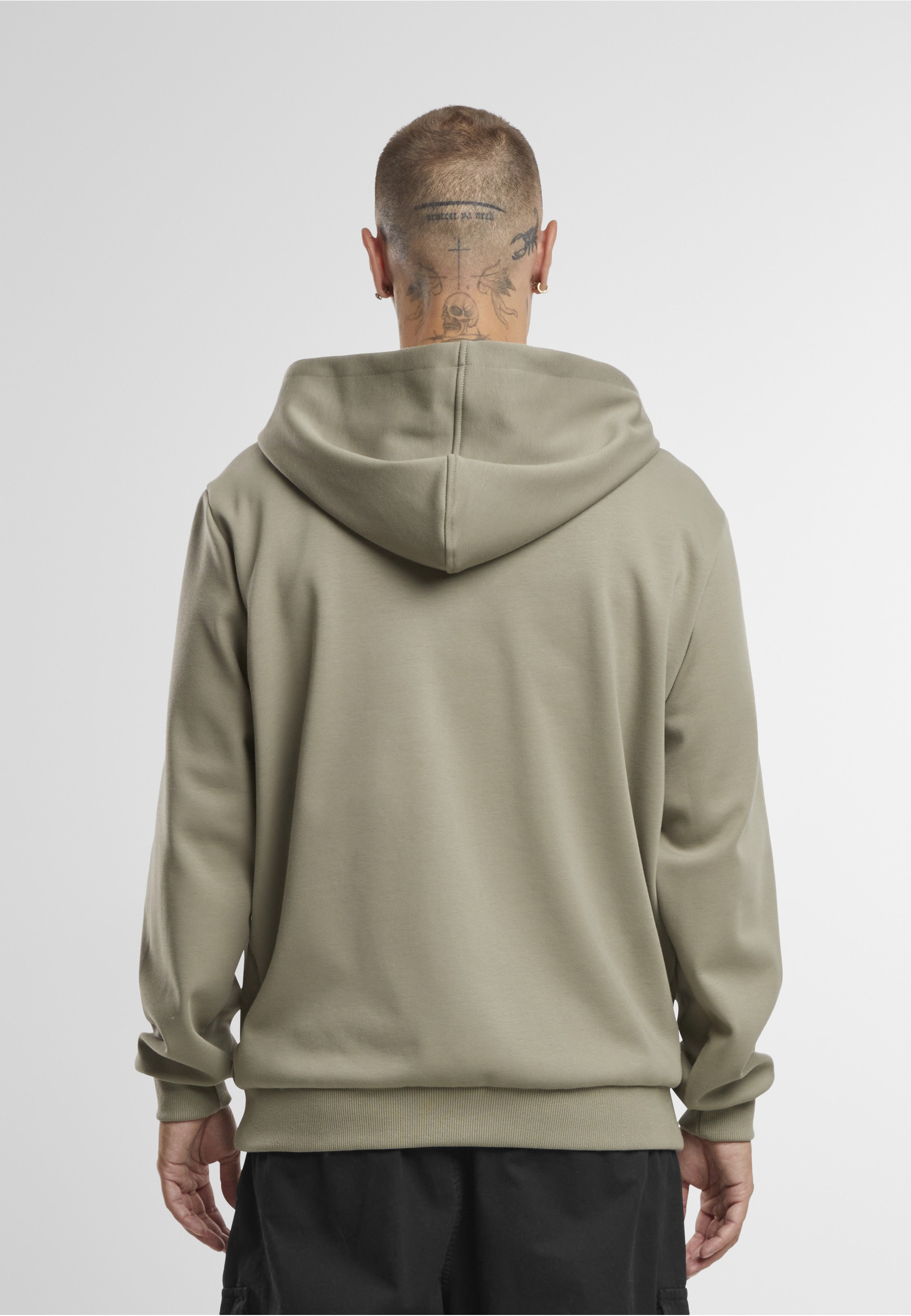 URBAN CLASSICS Outdoorjacke »Urban Classics Herren Cozy Zip Hoody« 1 Stk. tlg. mit Kapuze