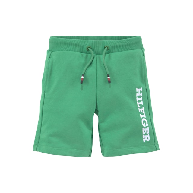 Tommy Hilfiger Sweatshorts »MONOTYPE SWEATSHORTS«, mit modischem  Logoschriftzug bestellen | BAUR