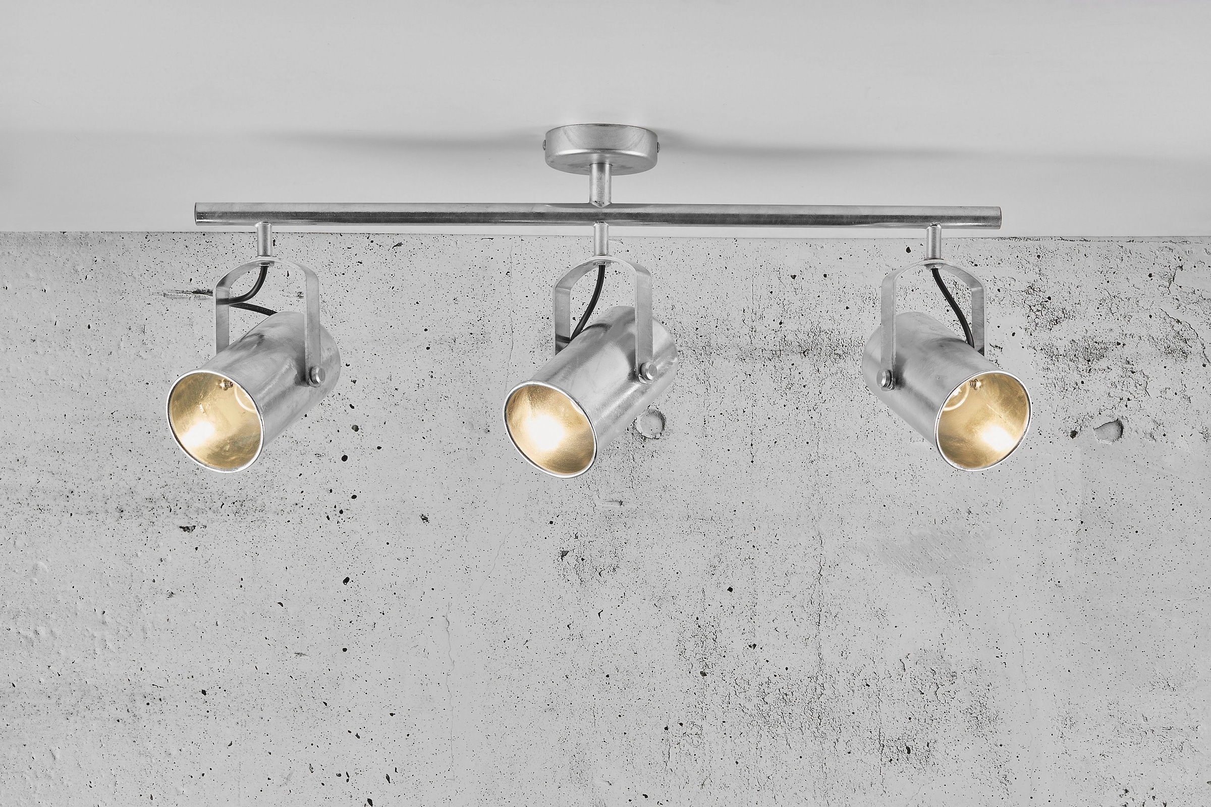 Nordlux Deckenspot »Porter«, industrielles Design, verstellbarer Lampenkopf für gerichtetes Licht