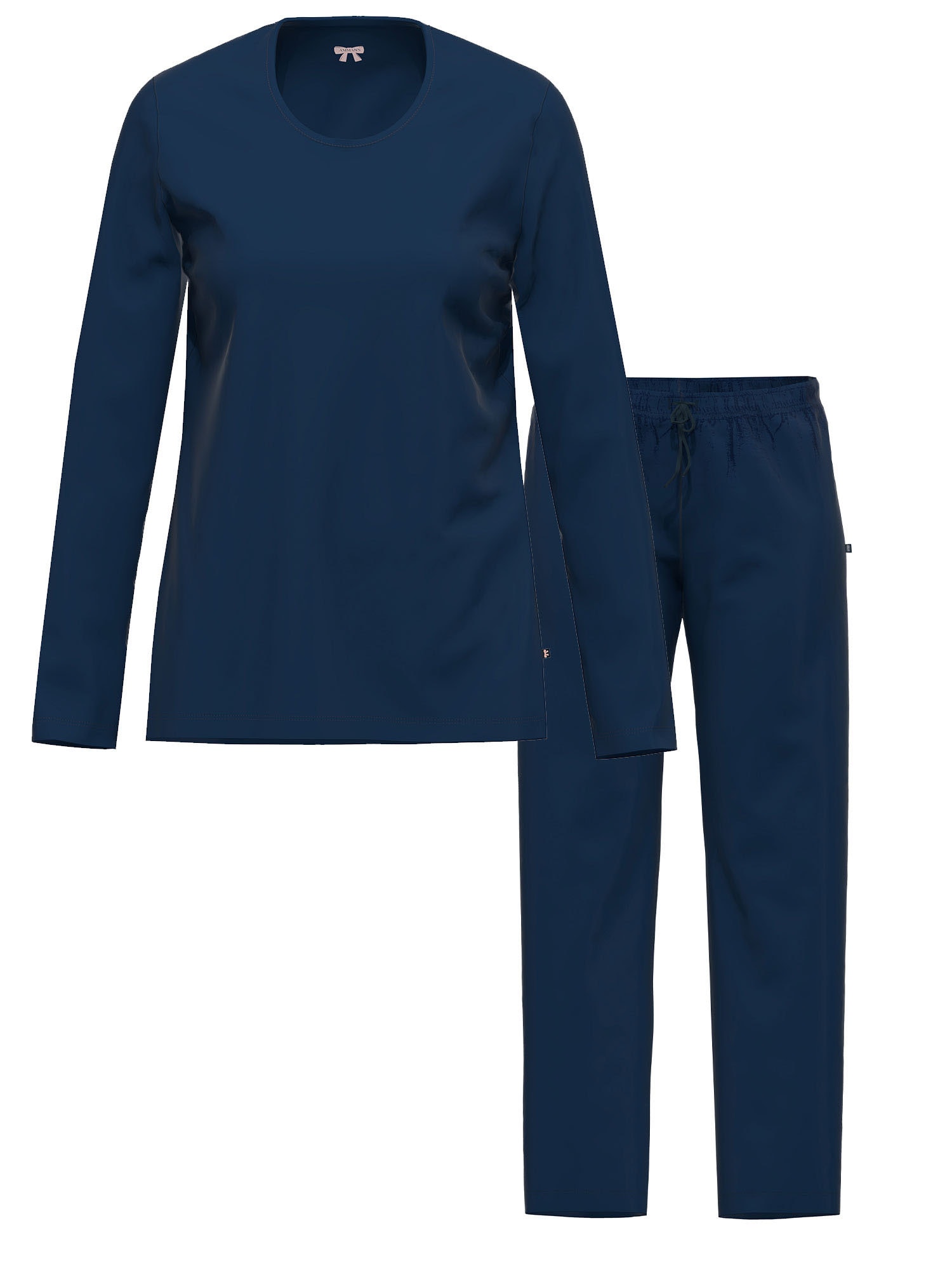 Ammann Schlafanzug "Damen langarm Shirt, lange Hose Night & Relax" 1 Stk.