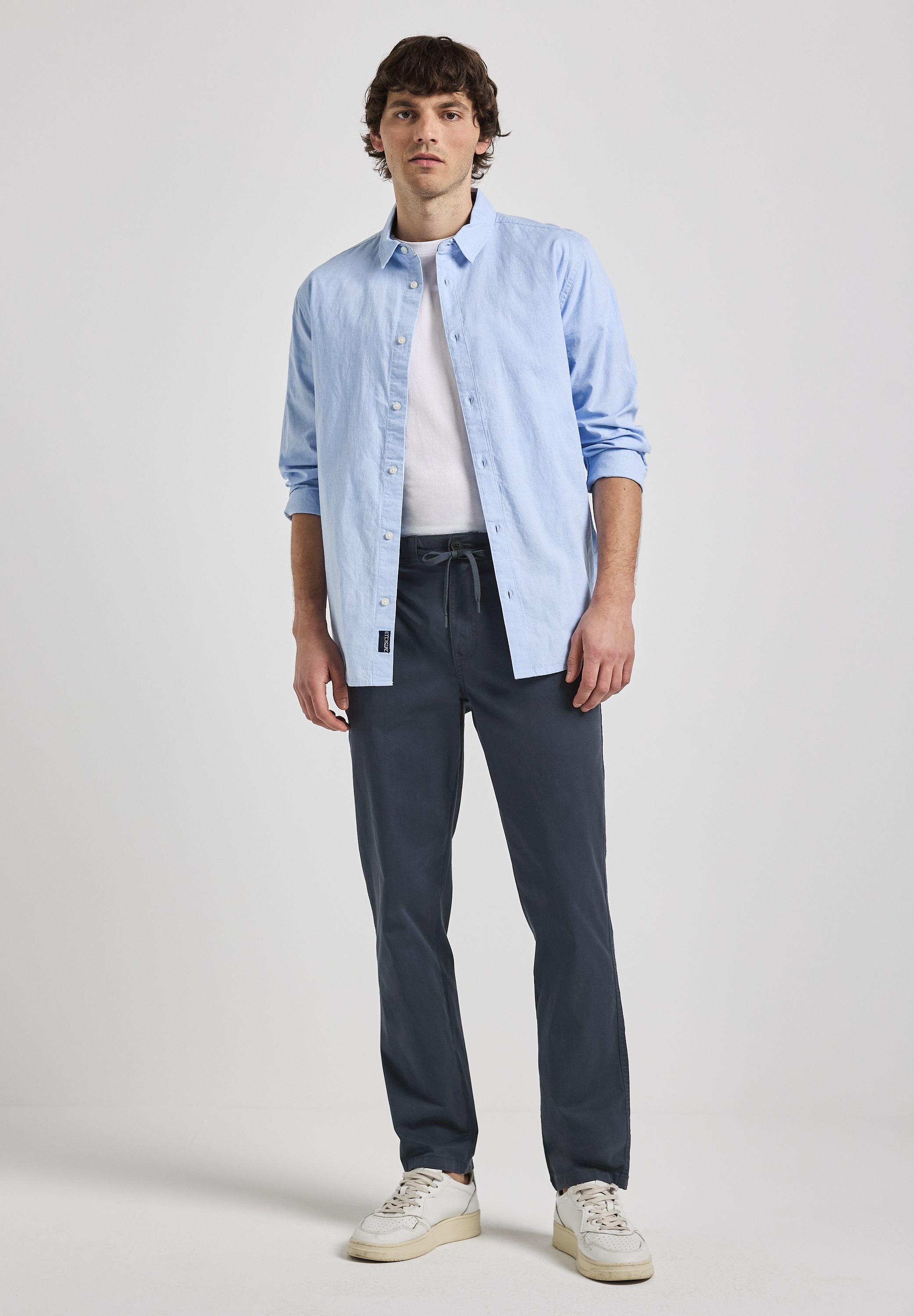 STREET ONE MEN Chinohose, mit seitlichen Einschubtaschen
