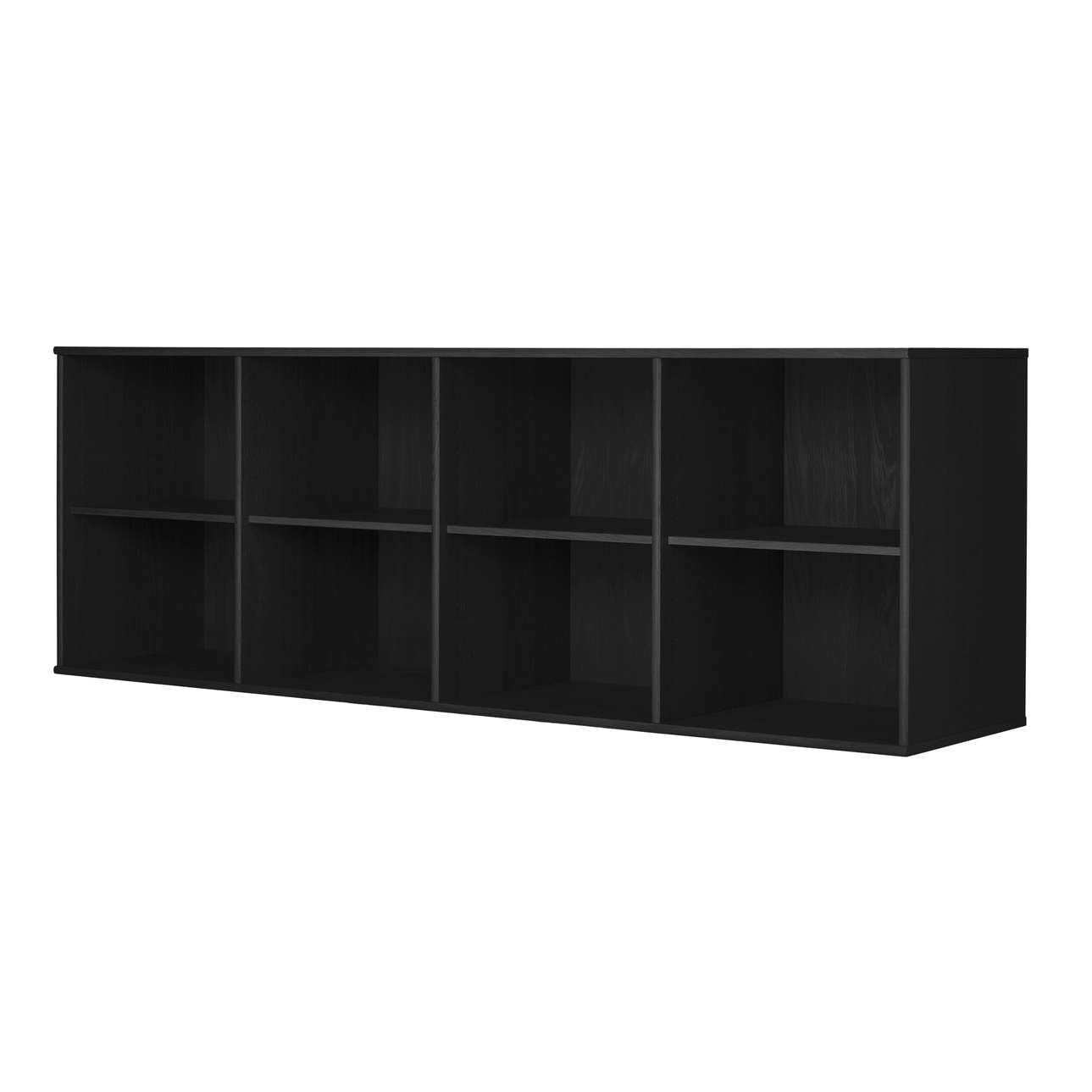 Hammel Furniture "Mistral, Hochwertig Bücherregal, Lowboard, hängend/stehend montierbar" mit 5 verstellbare Einlegeböden, B: 220 cm, anpassungsbar Designmöbel