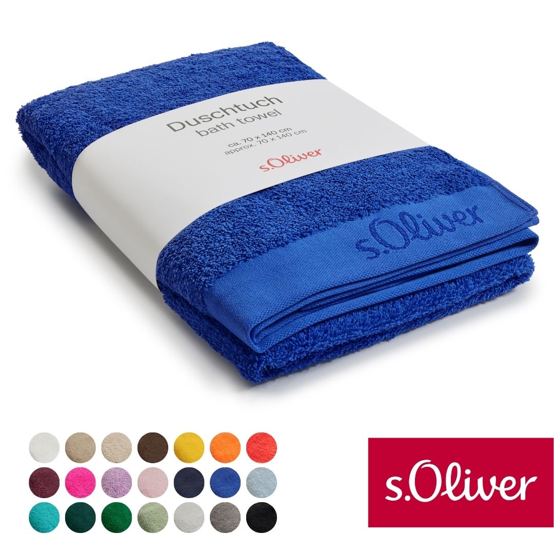 s.Oliver Duschtuch "s.Oliver, Premium Qualität, 600 gr/m², auch als Sets erhältlich" große Farbauswahl, auch als Handtuch, Waschhandschuh, Gästetuch