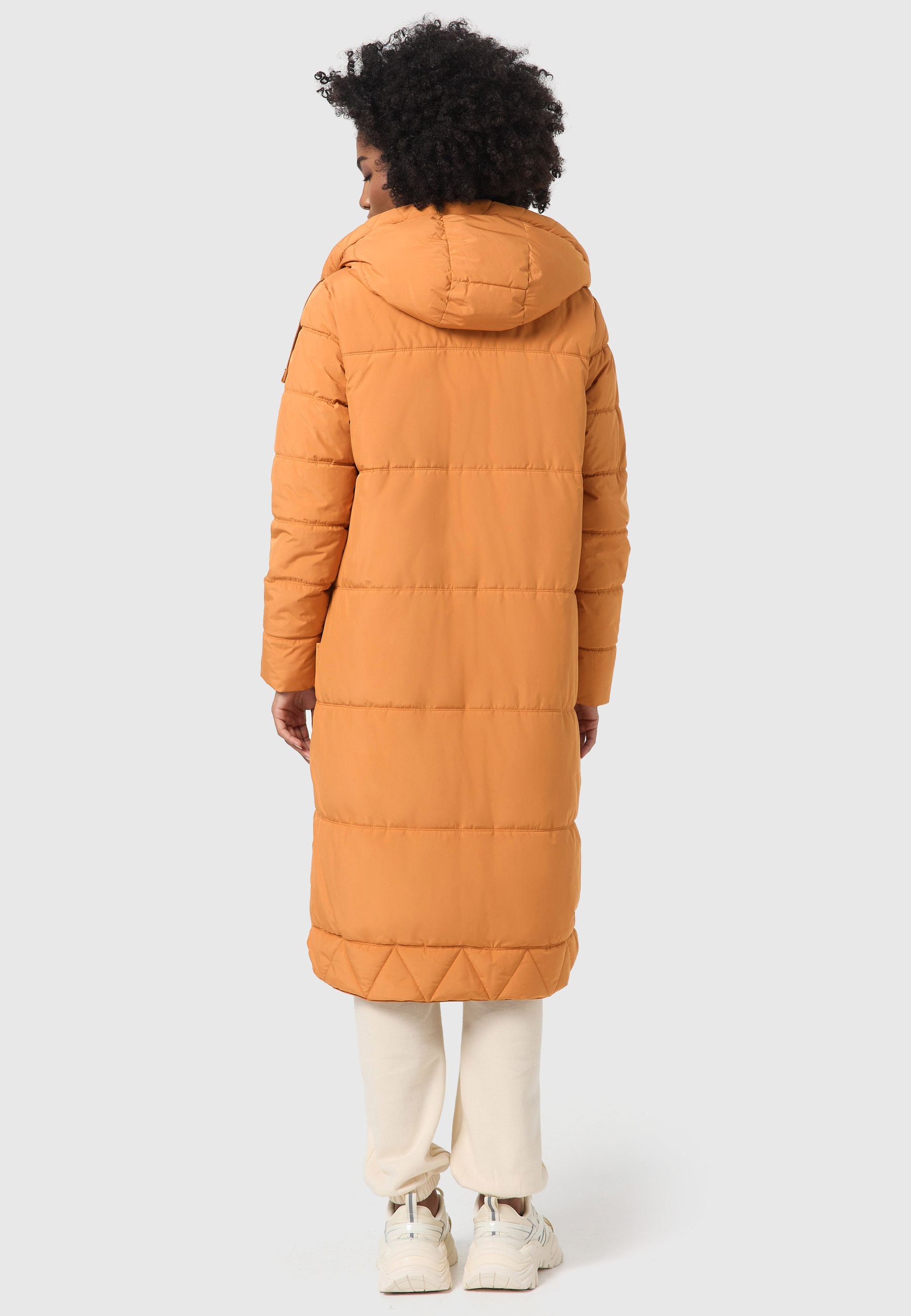 Marikoo Winterjacke »Soranaa«, mit Mantel | langer kaufen BAUR Winter für Kapuze