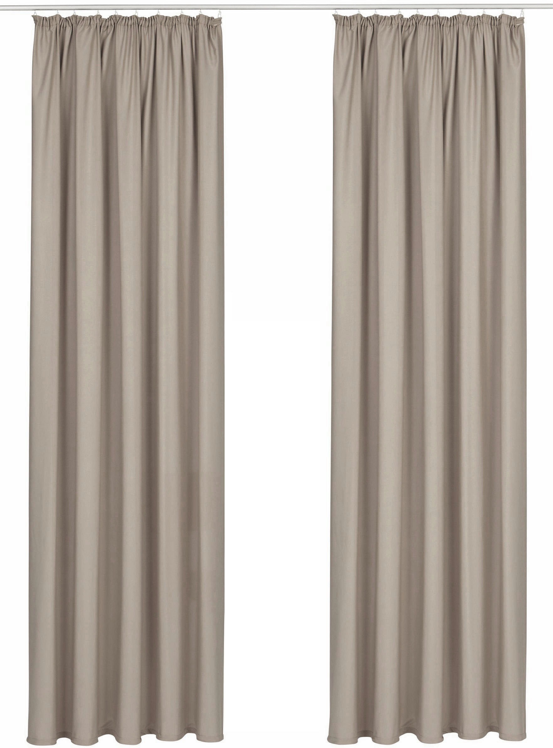 Bruno Banani "Lagan" Kräuselband 2 Stk. tlg. 2-er Set, gewebt, Microfaser, günstig online kaufen