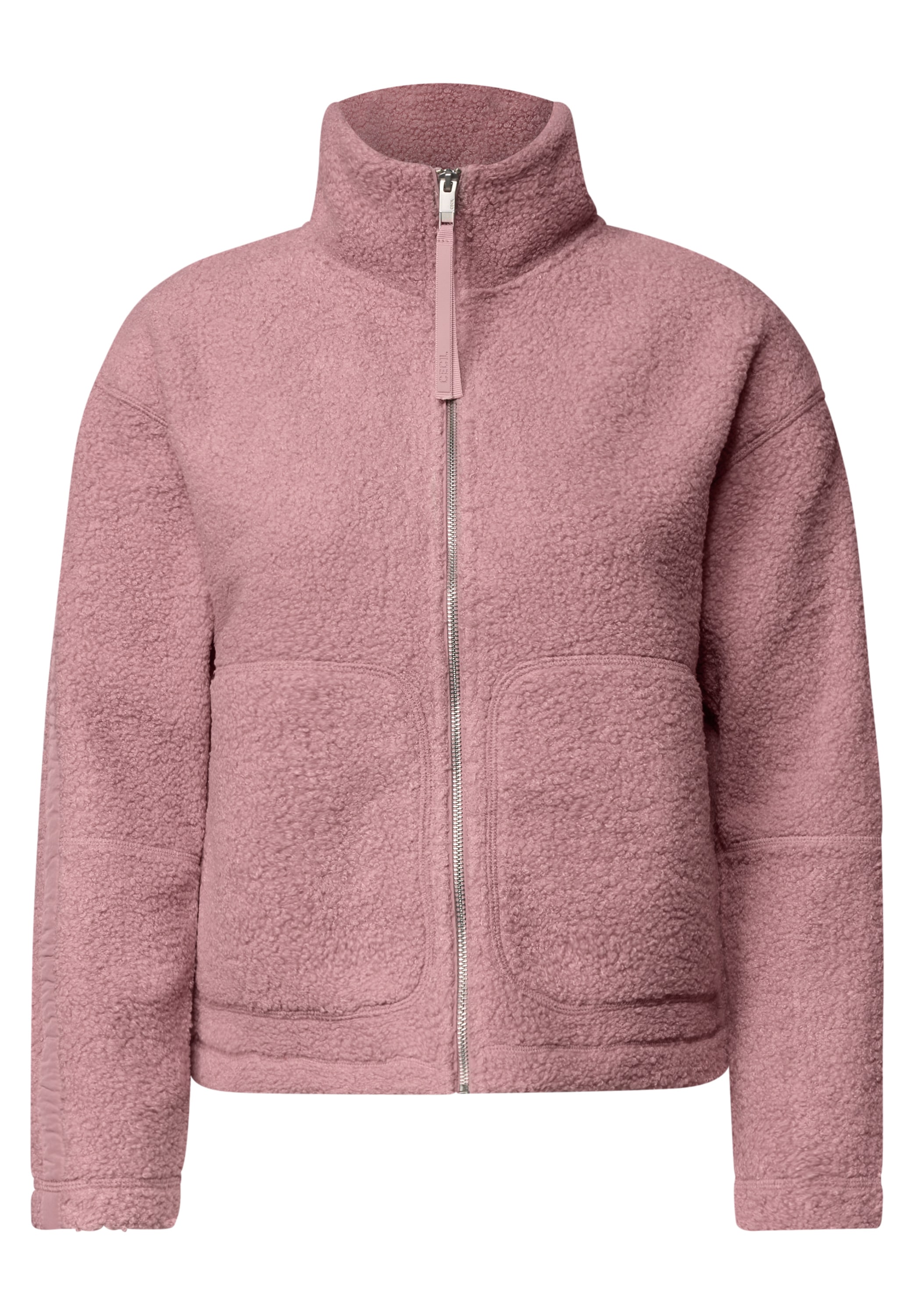 Cecil Sweatjacke mit Stehkragen
