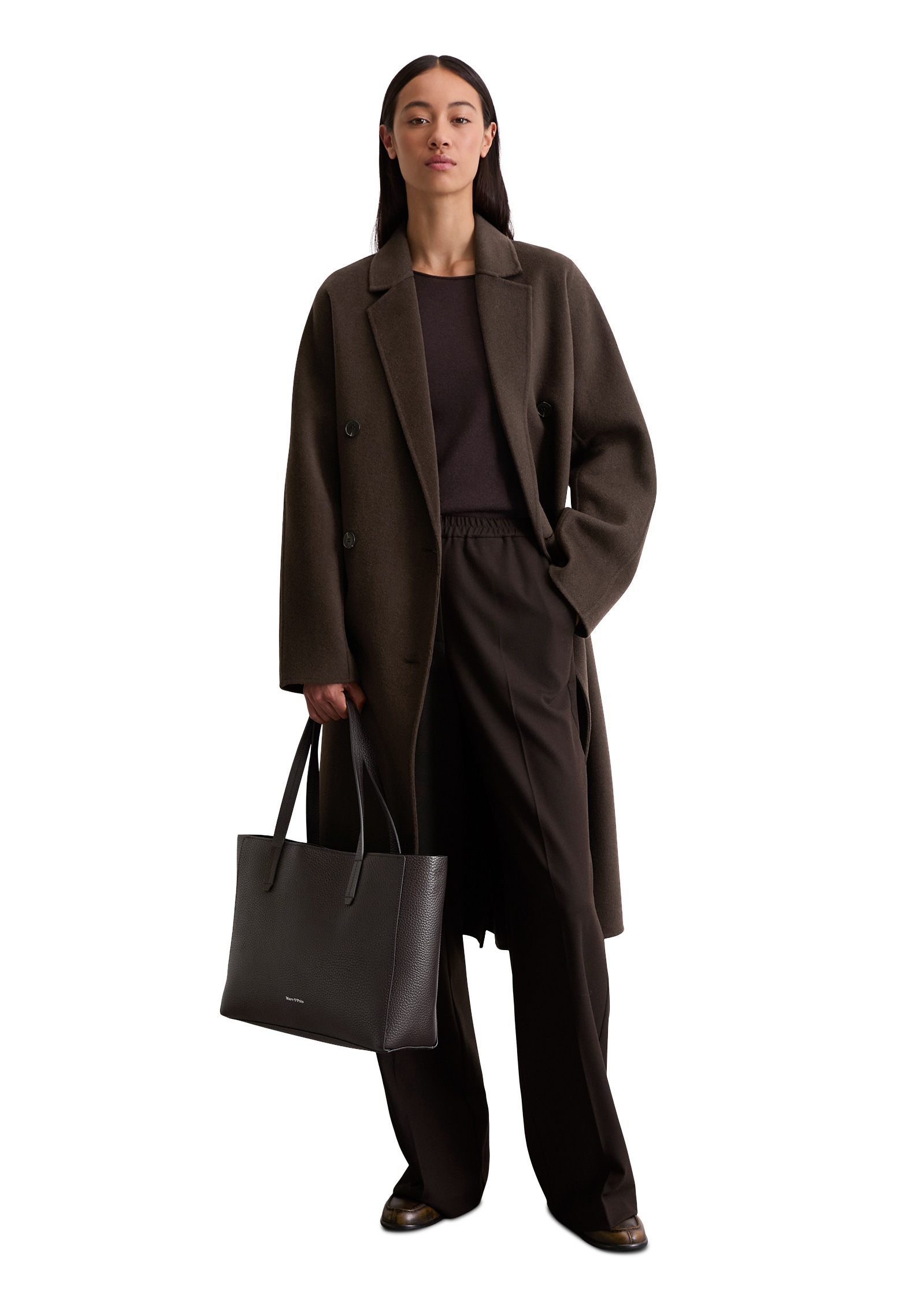 Marc O'Polo Shopper »aus genarbtem Rindleder«