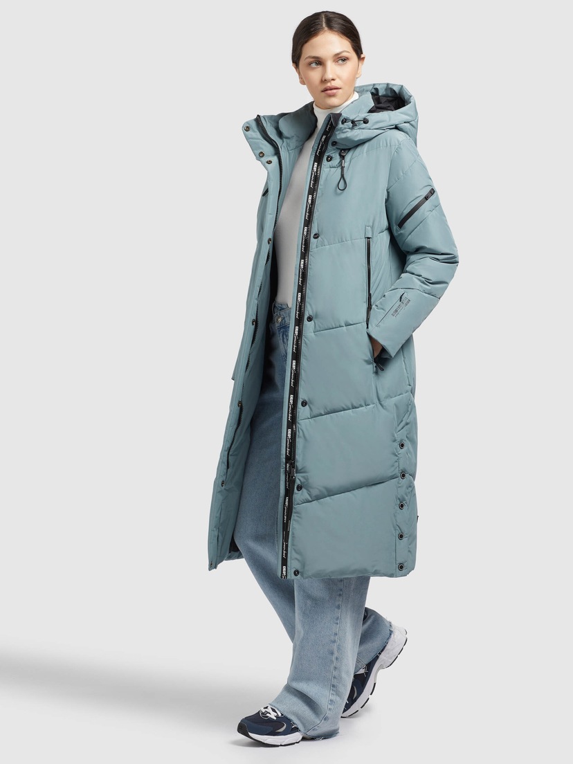 mit bestellen Winterjacke stylische Dots BAUR Outdoorjacke | Ragwear mit »Danka für Winter Intl.«, Kapuze Kapuze,