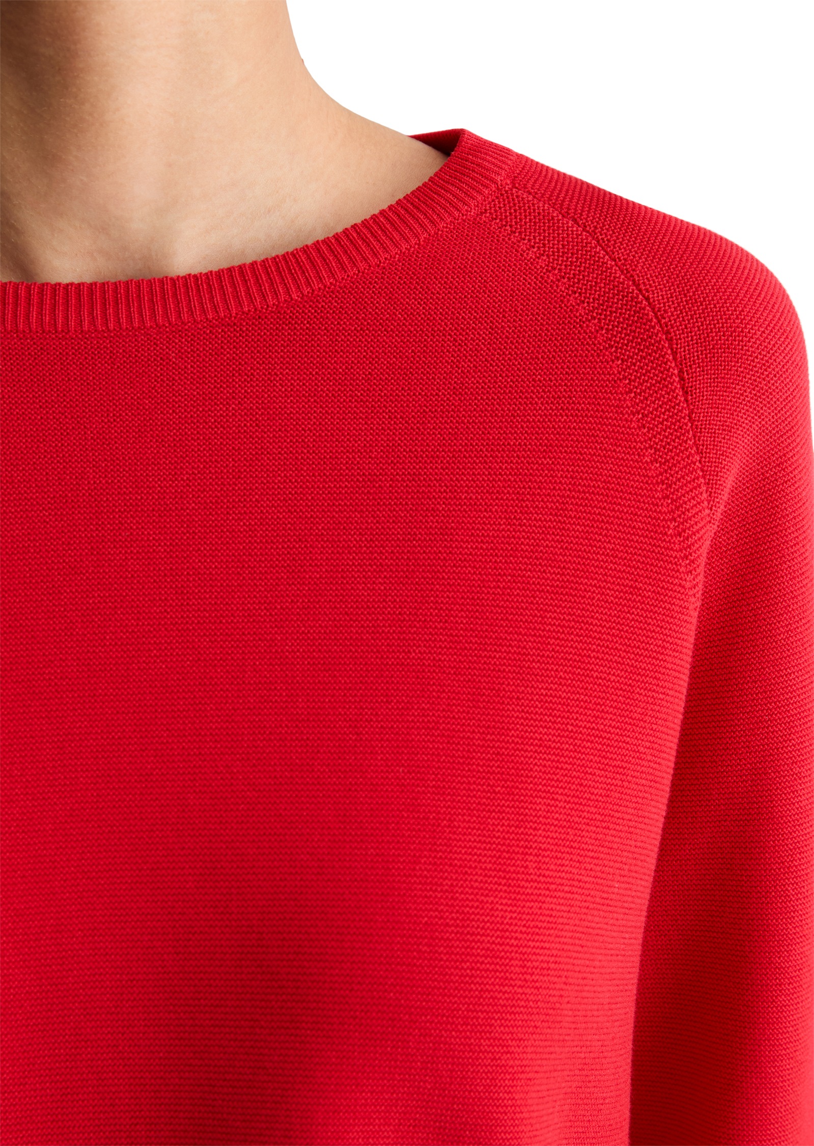 Thumbnail - Marc OPolo DENIM Rundhalspullover 3/4 Arm, locker geschnitten