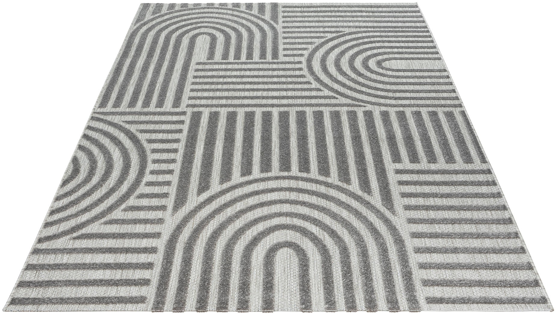 Sanat Teppich »Berlin«, rechteckig, 6 mm Höhe, In -und Outdoor geeignet, Außenbereich, Terrasse, Balkon, auch Läufer