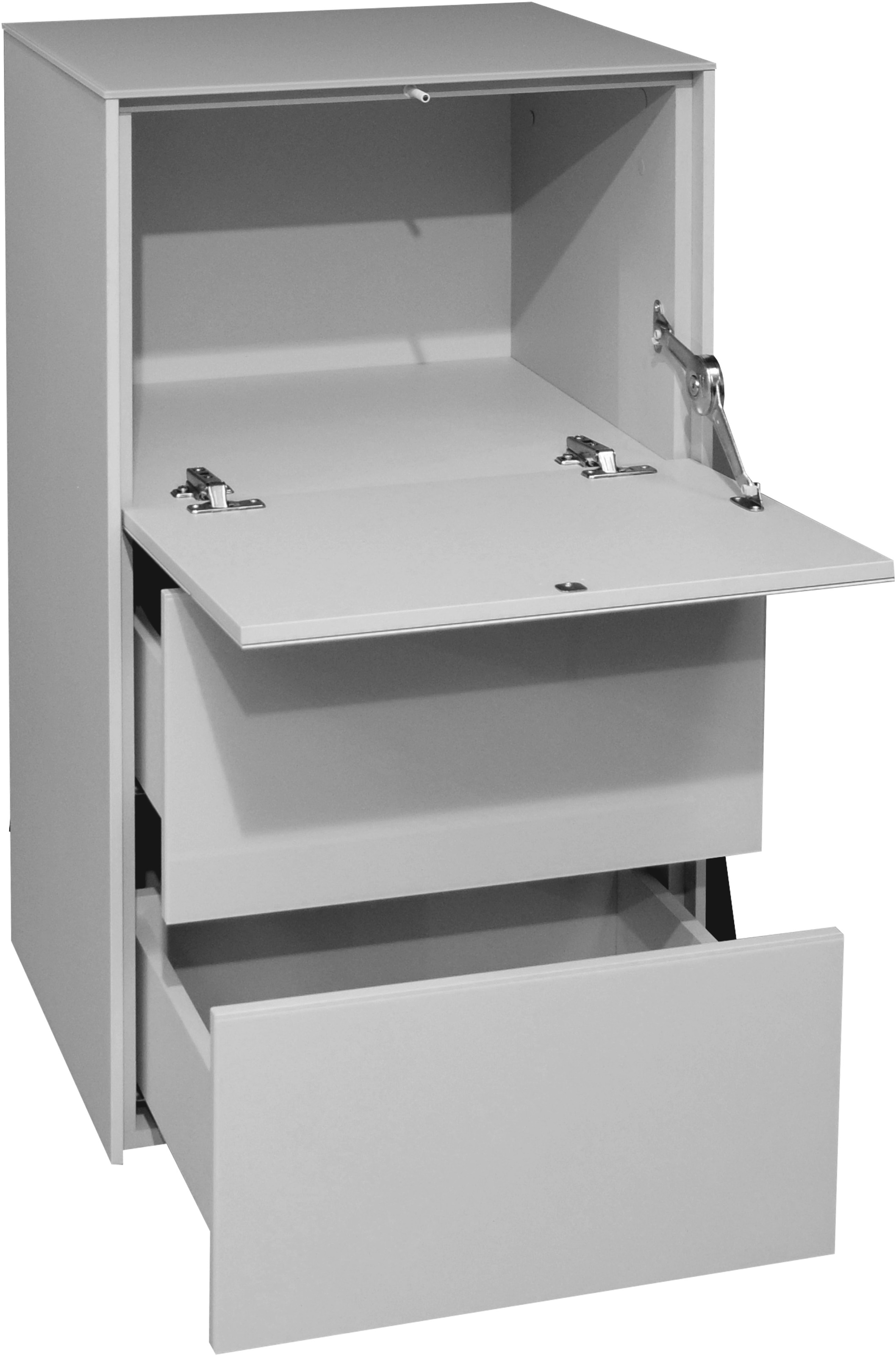 Mäusbacher Kommode »Imola TOPSELLER!«, (OTTOs Choice), Kommode mit Glasfront und Glasoberplatte