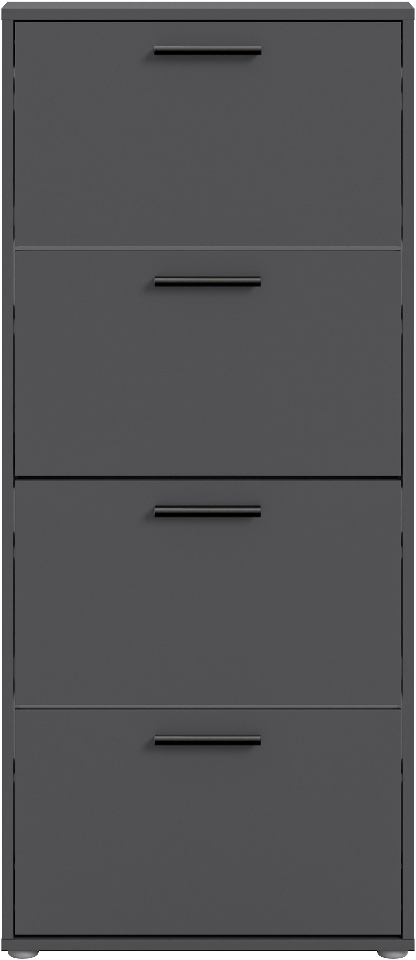 HBZ Schuhkipper »Sam Schuhkipper, Schuhschrank BxHxT 59x136x17 cm«, (1 St.), mit 4 Klappen