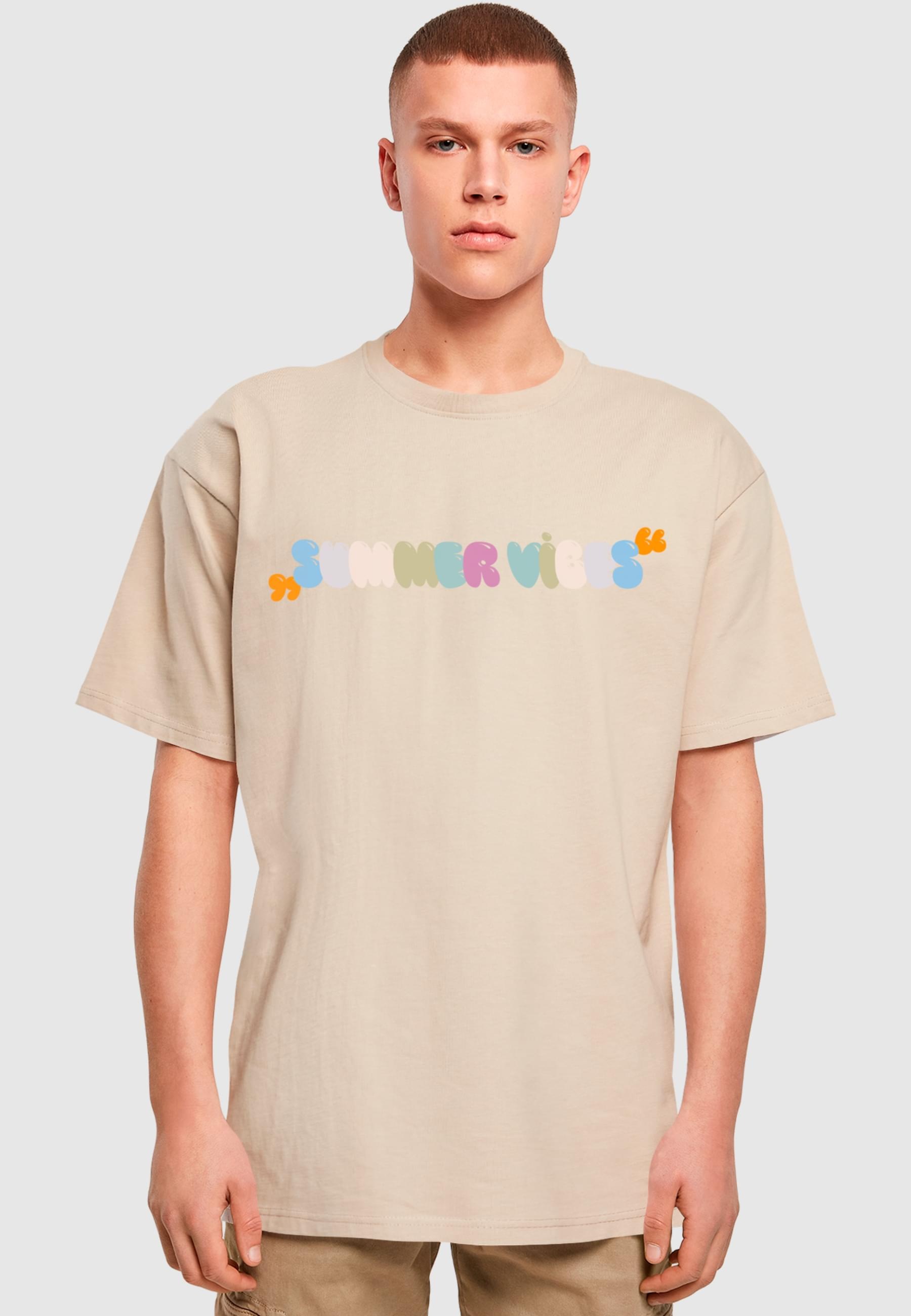 2Y Studios T-Shirt »2Y Studios Herren Summer Vibes Oversize Tee«, (1 tlg.)