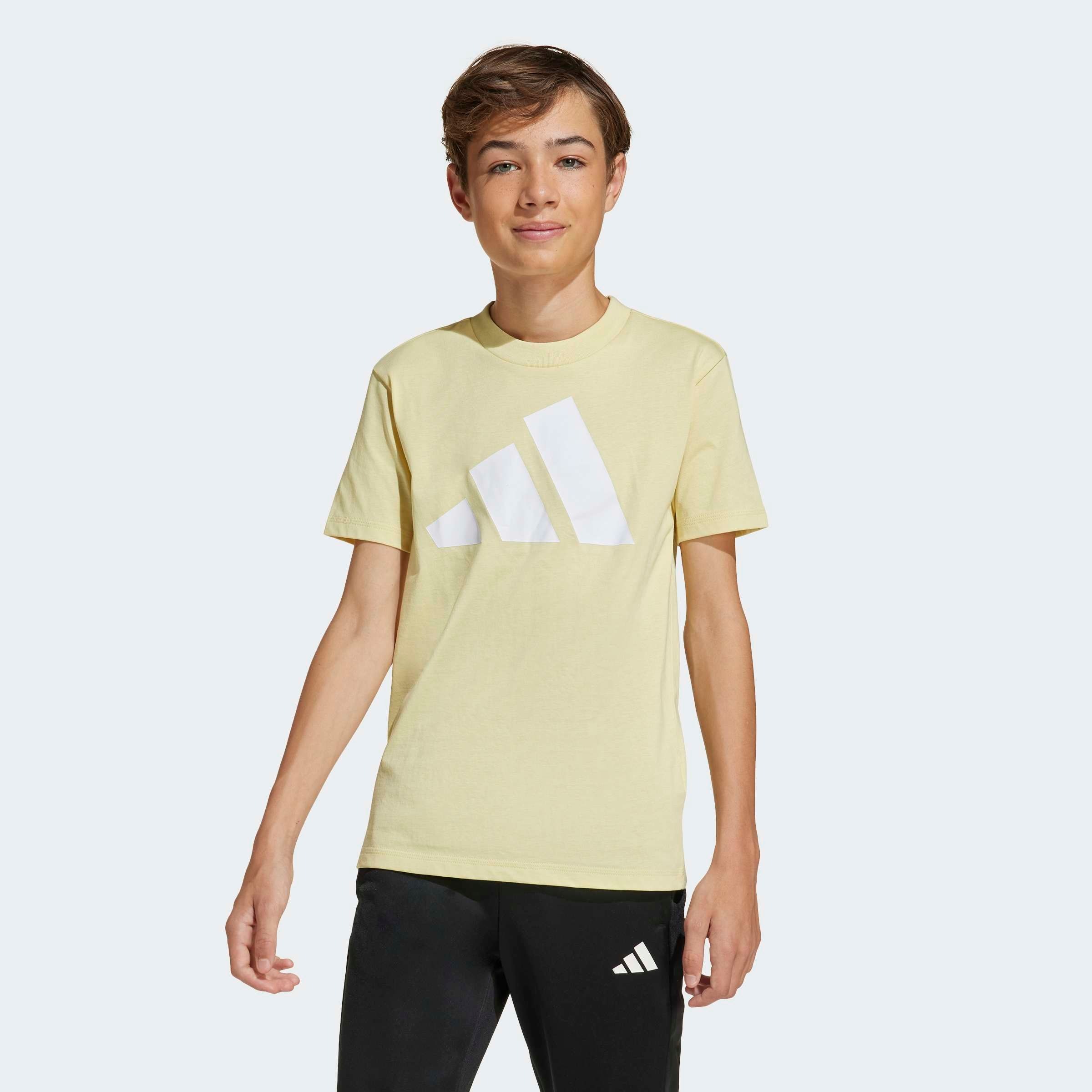 adidas Sportswear T-Shirt »ESSENTIALS KIDS« für Kinder und Teens, mit Rundhalsausschnitt, aus 100 % Baumwolle